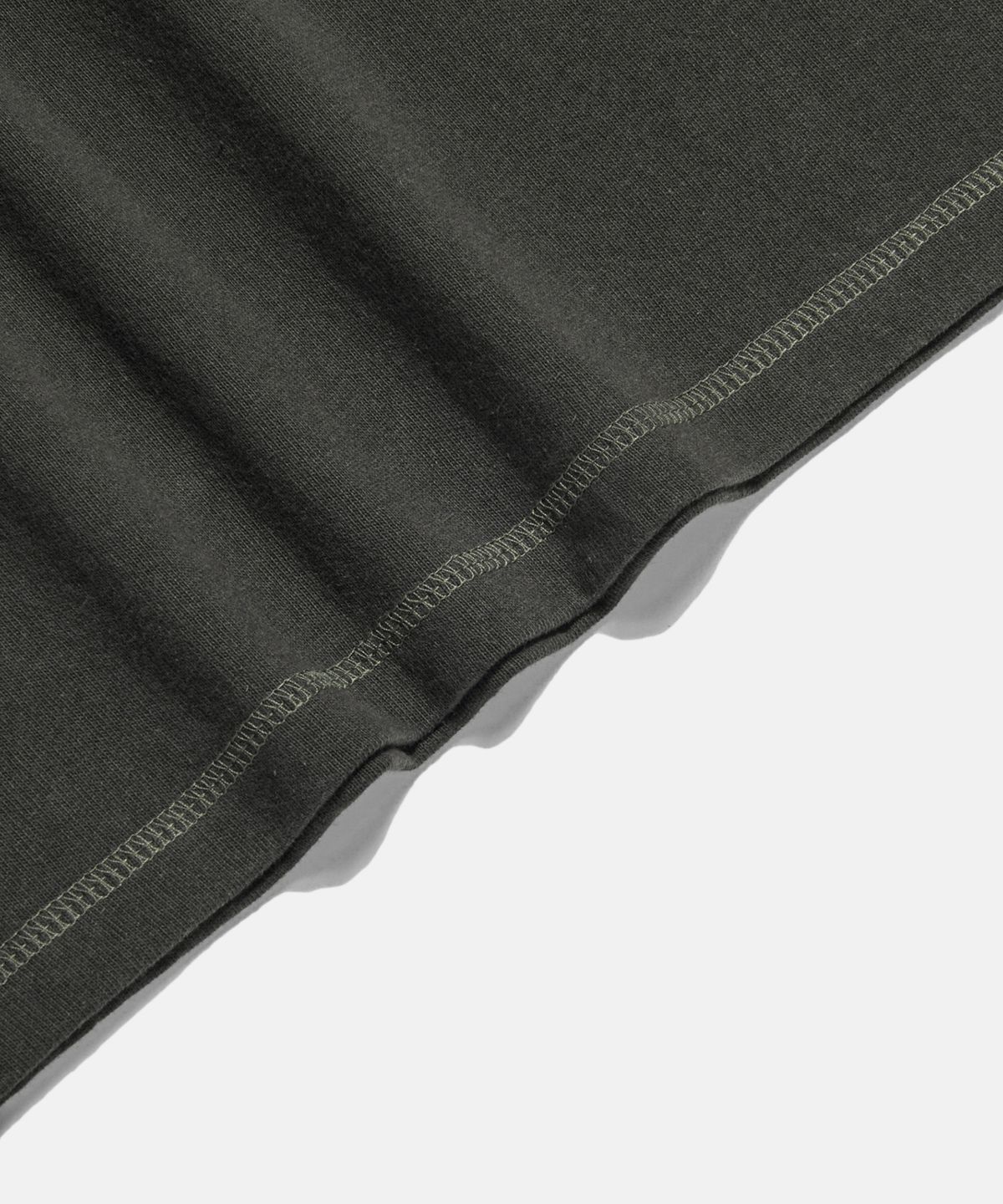 에스피오나지(ESPIONAGE) Wide Henley Pocket Tee Vintage Black
