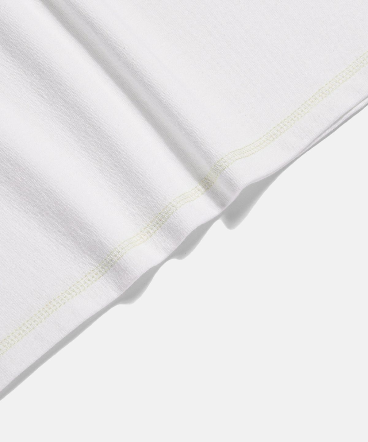 에스피오나지(ESPIONAGE) Wide Henley Pocket Tee Off White