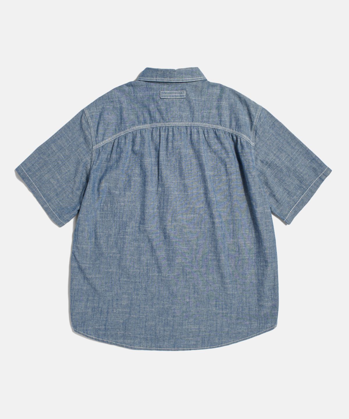 에스피오나지(ESPIONAGE) Chambray S/S Railroad Shirt Indigo