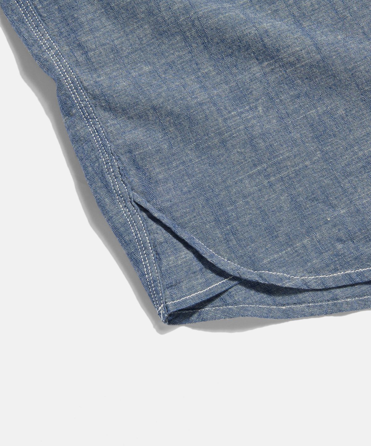 에스피오나지(ESPIONAGE) Chambray S/S Railroad Shirt Indigo