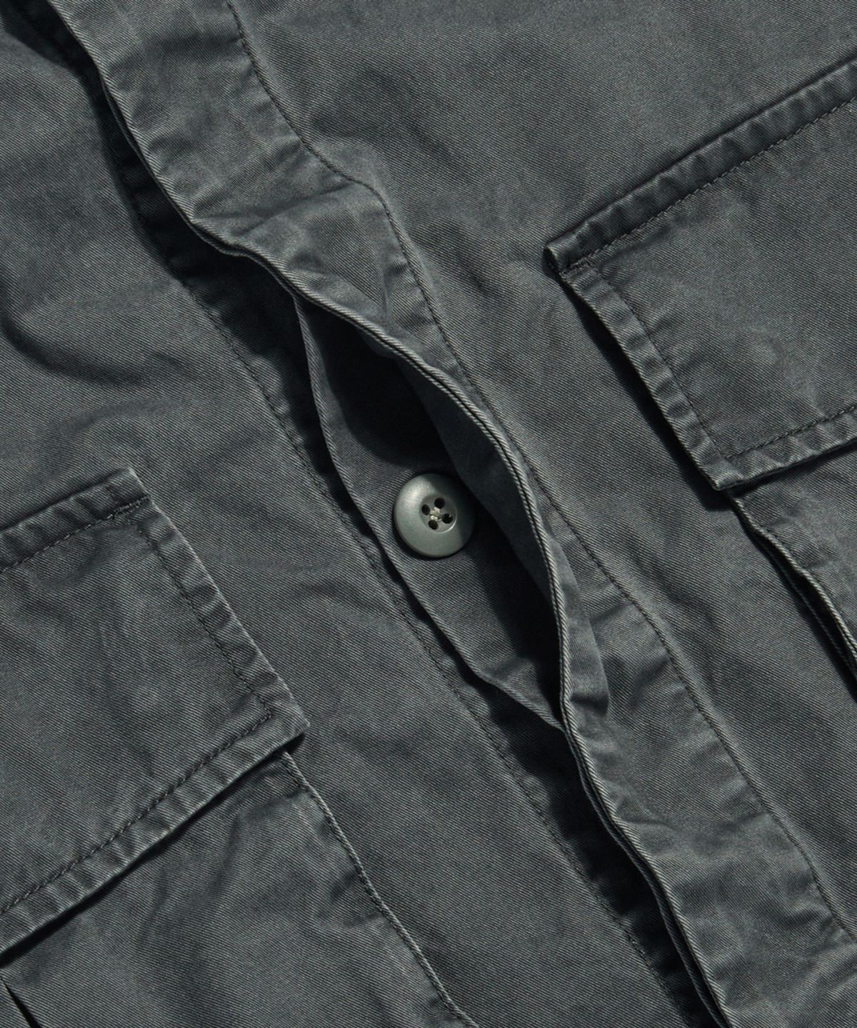 에스피오나지(ESPIONAGE) Jungle Fatigue S/S Outer Shirt Steel Grey