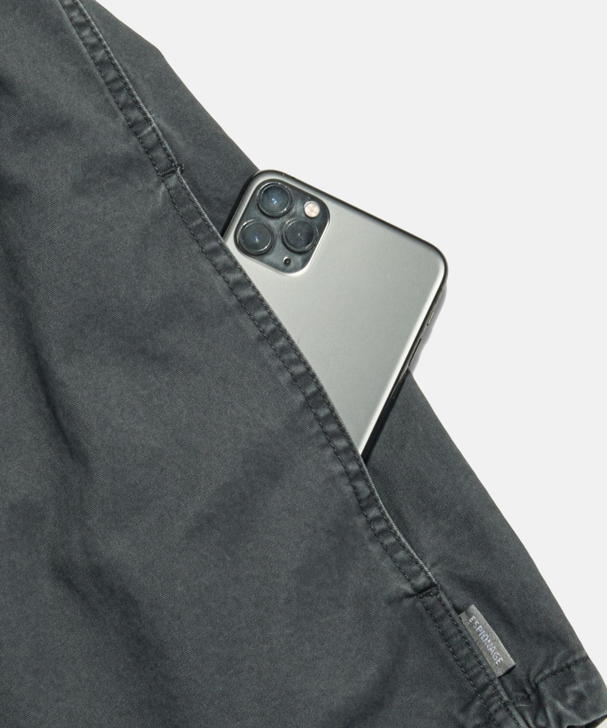 에스피오나지(ESPIONAGE) Jungle Fatigue S/S Outer Shirt Steel Grey