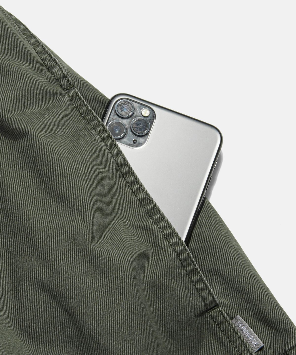 에스피오나지(ESPIONAGE) Jungle Fatigue S/S Outer Shirt Olive