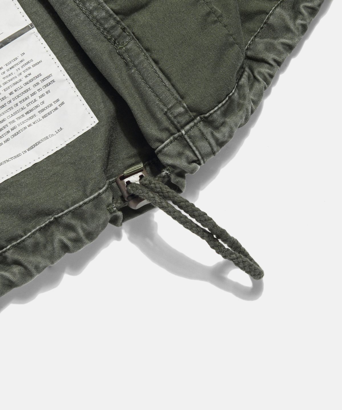 에스피오나지(ESPIONAGE) Jungle Fatigue S/S Outer Shirt Olive