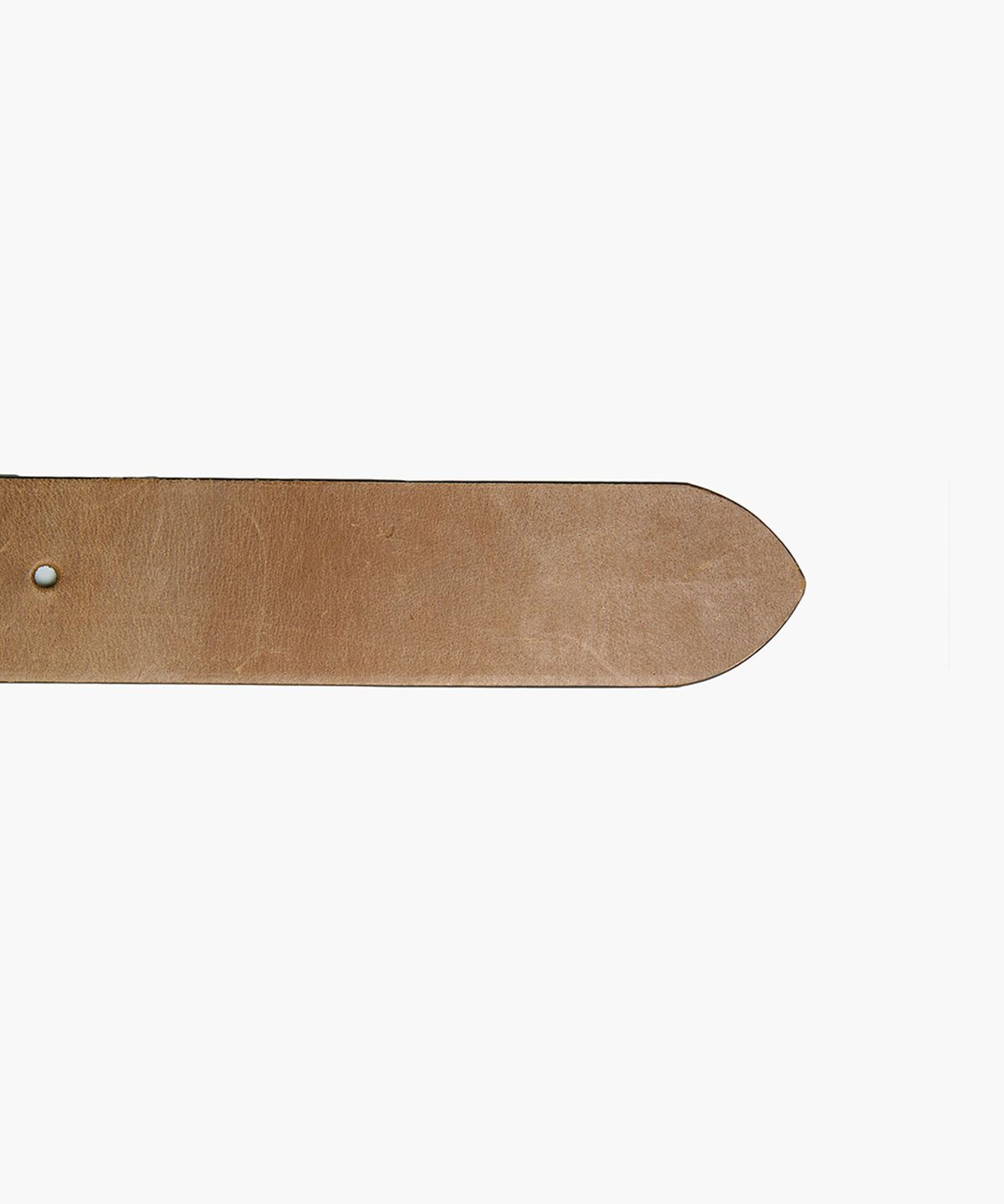 마지셔우드(MARGESHERWOOD) VINTAGE LEATHER BELT_camel