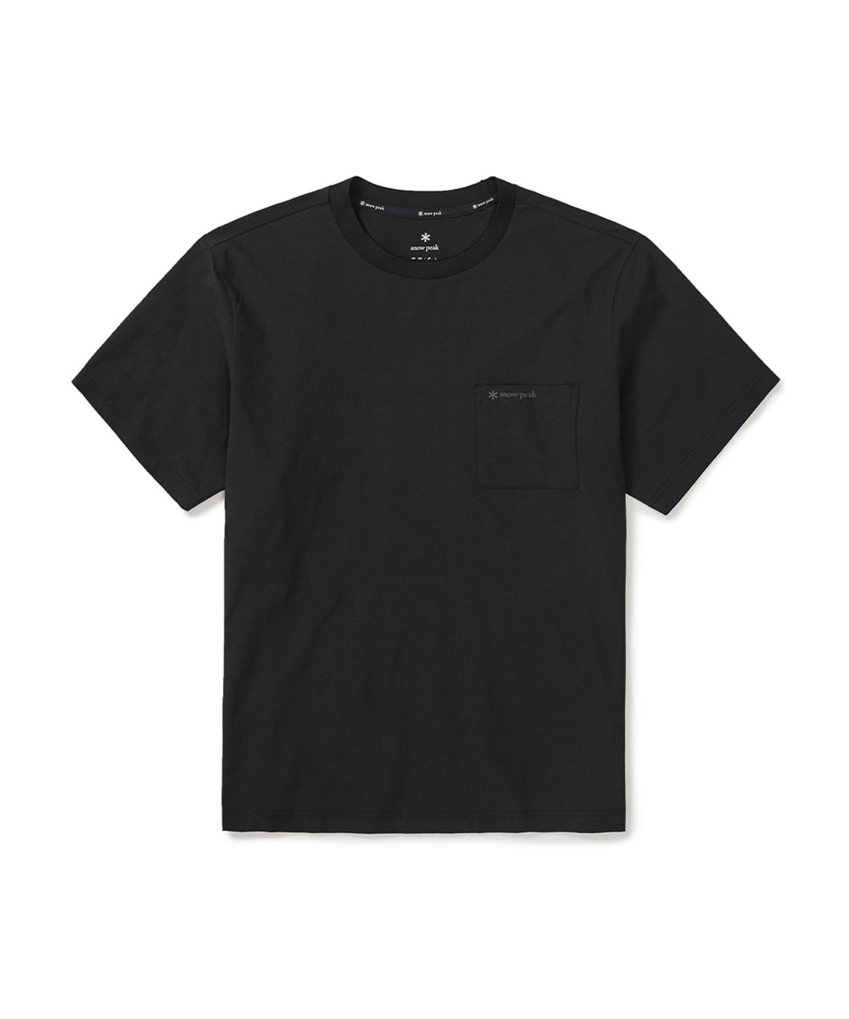 스노우피크 어패럴(SNOWPEAK APPAREL) 에어 퀵드라이 반팔 티셔츠 (S25MMTTS14) Dark Charcoal