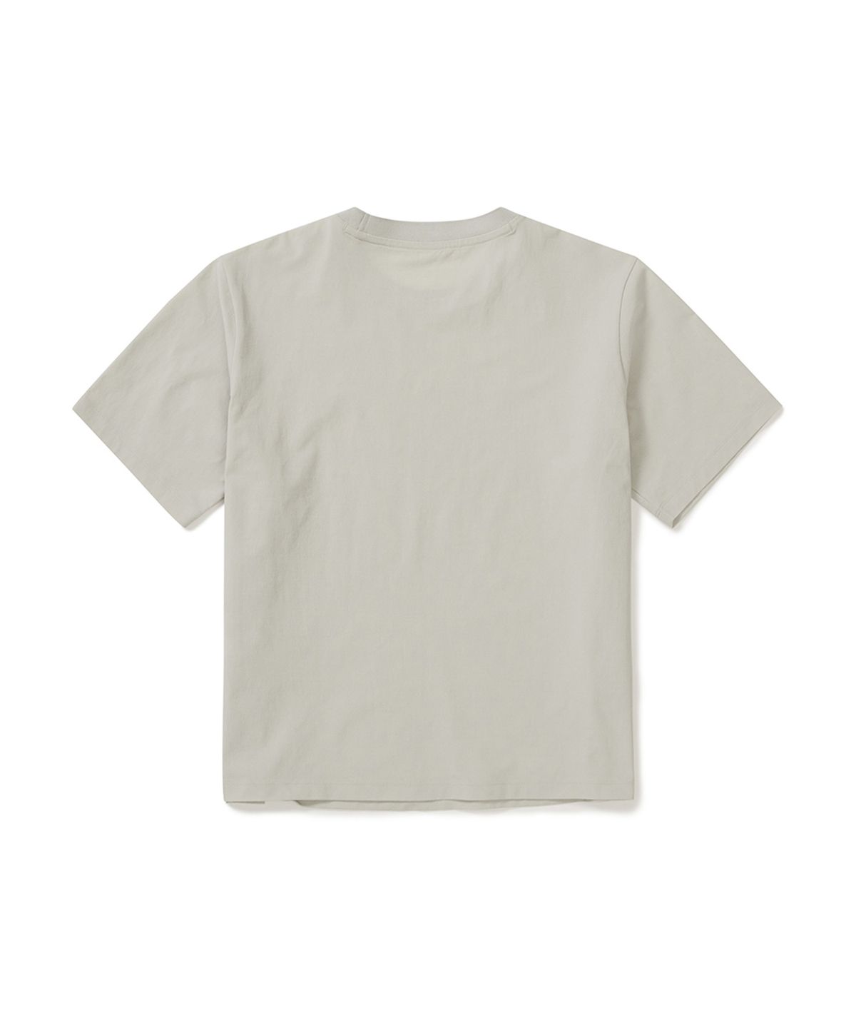 스노우피크 어패럴(SNOWPEAK APPAREL) 에어 퀵드라이 여성 세미크롭 반팔 티셔츠 (S25MWTTS15) Light Beige