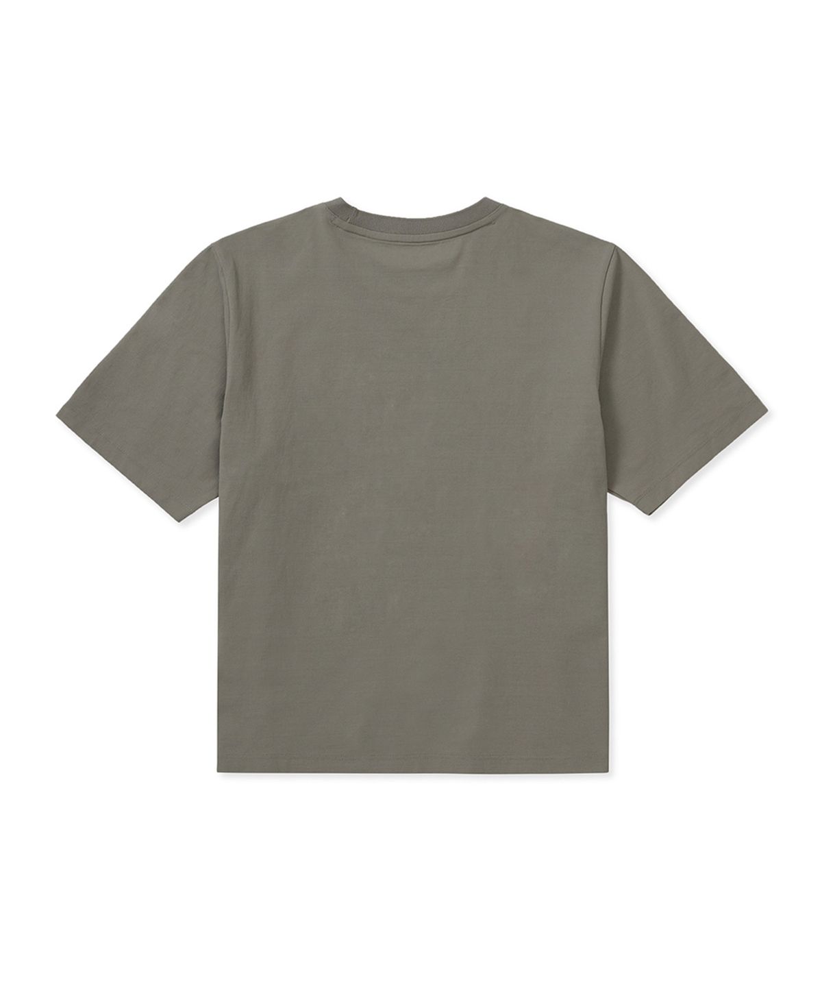 스노우피크 어패럴(SNOWPEAK APPAREL) 에어 퀵드라이 여성 세미크롭 반팔 티셔츠 (S25MWTTS15) Dark Gray