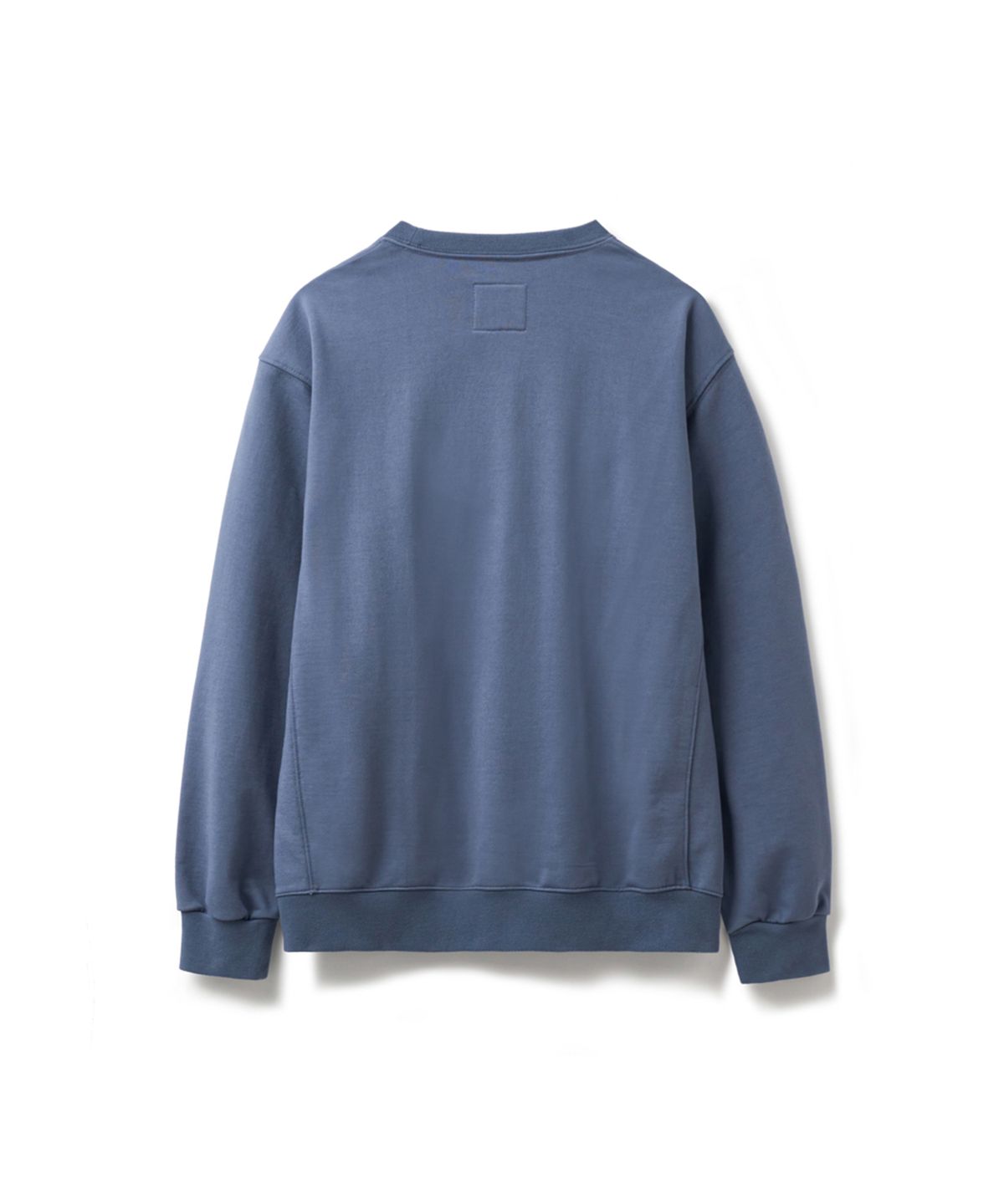 에르에르(ERER) Men Vintage Artwork Sweatshirt Steal Blue