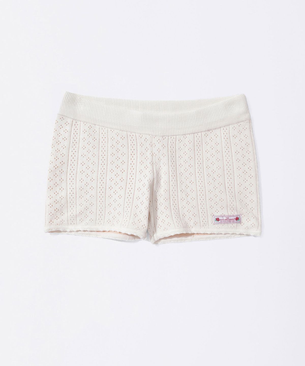 스컬프터(SCULPTOR) Eyelet Knit Shorts Ivory