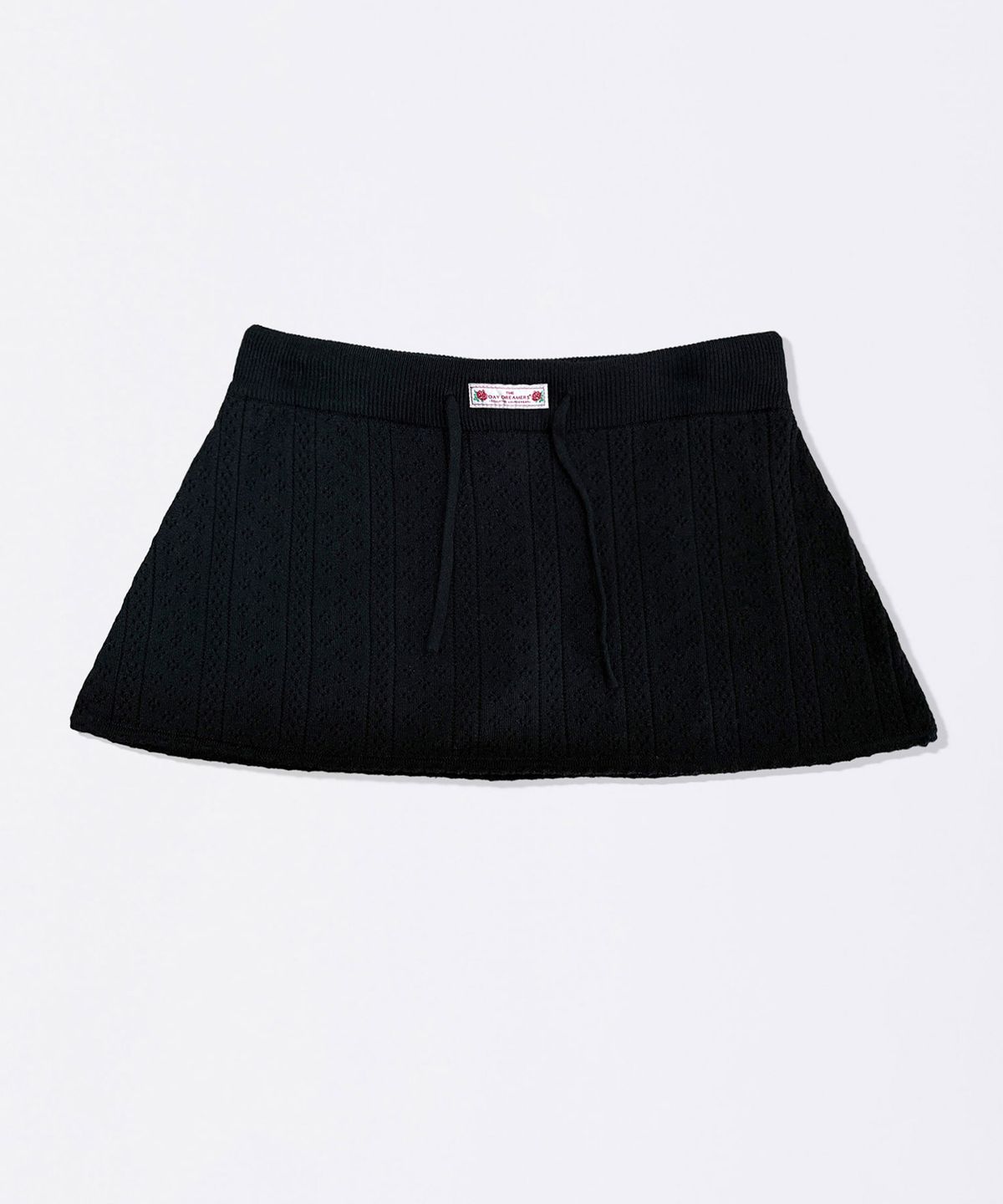 스컬프터(SCULPTOR) Eyelet Knit Skort Black