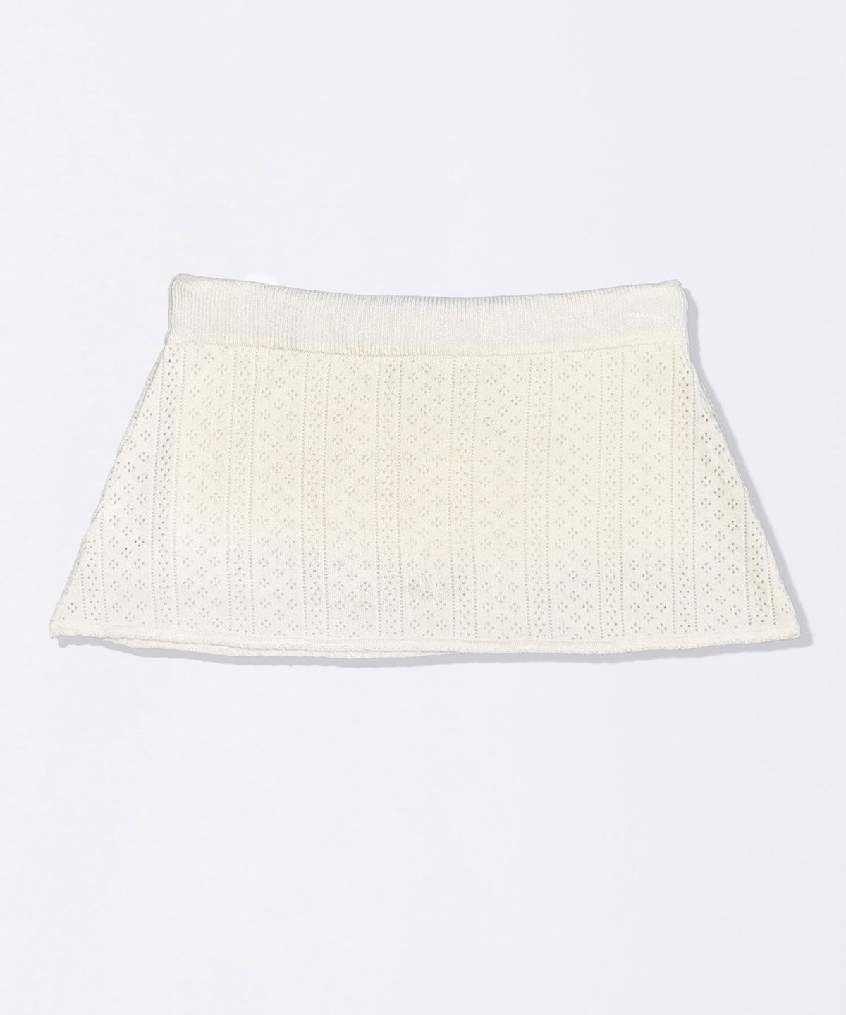 스컬프터(SCULPTOR) Eyelet Knit Skort Ivory