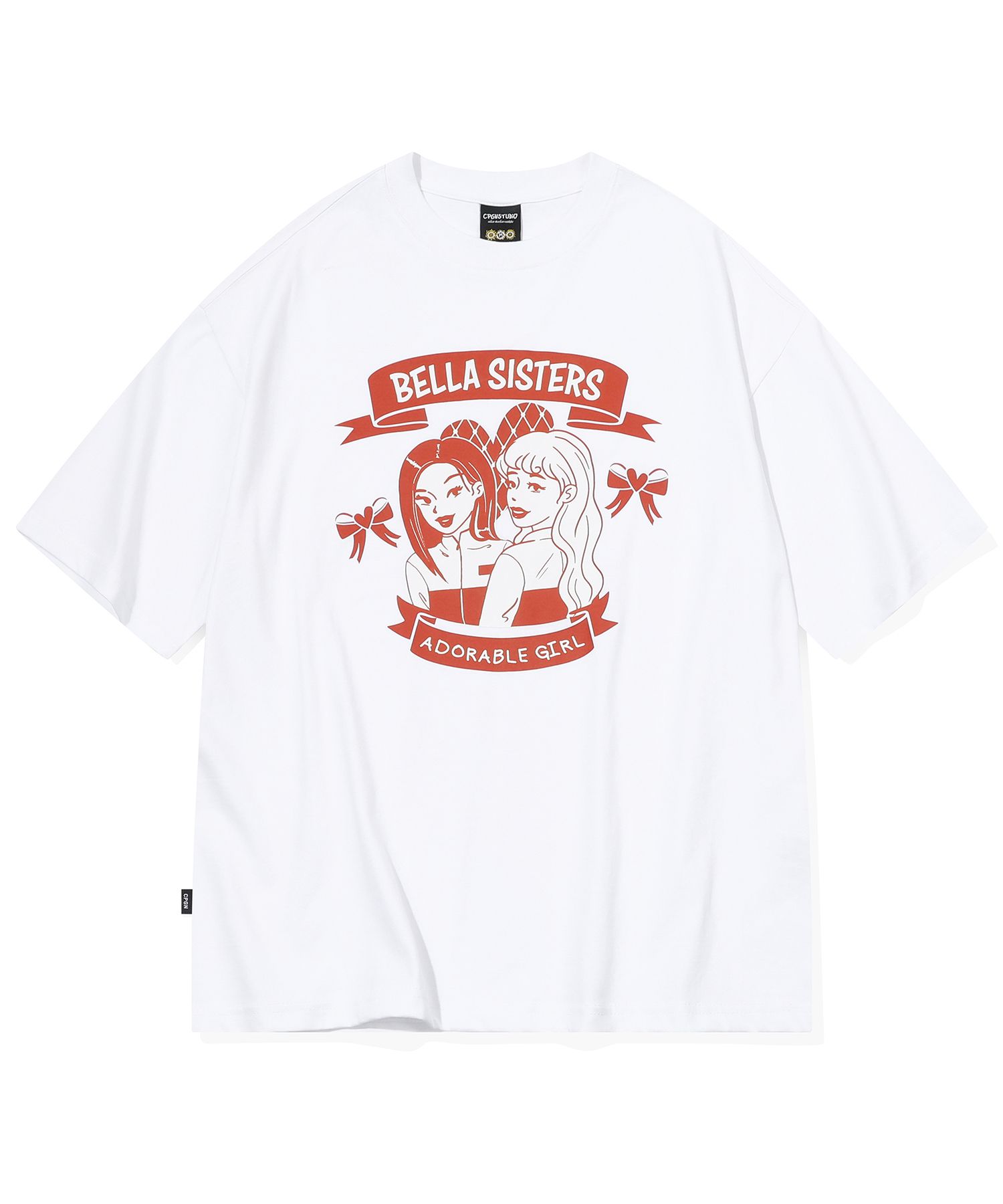 [CPGN STUDIO]★25SS★韓国人気★SISTERS SHORT SLEEVE TEE MUSINSA | CPGN STUDIO Sisters Short Sleeve T-shirt White