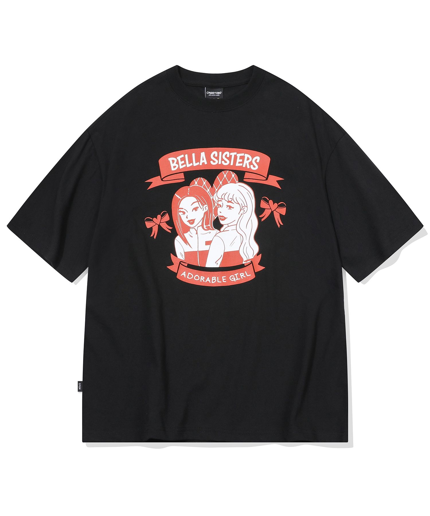【CPGN STUDIO】25SS★ Sisters Short Sleeve Tee MUSINSA | CPGN STUDIO Sisters Short Sleeve T-shirt Black