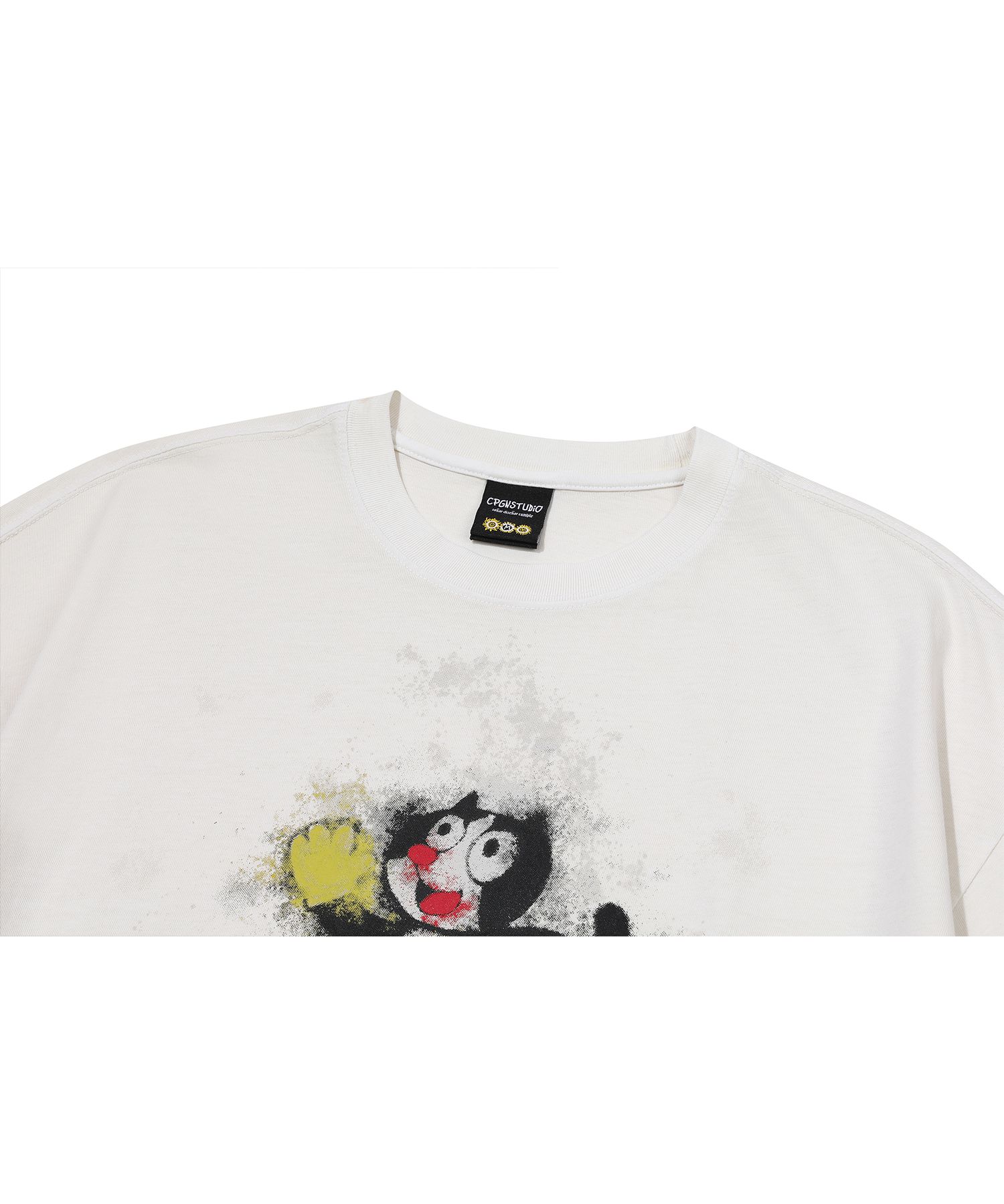 MUSINSA | CPGN STUDIO HELLO SPOTTY Pigment Short Sleeve T