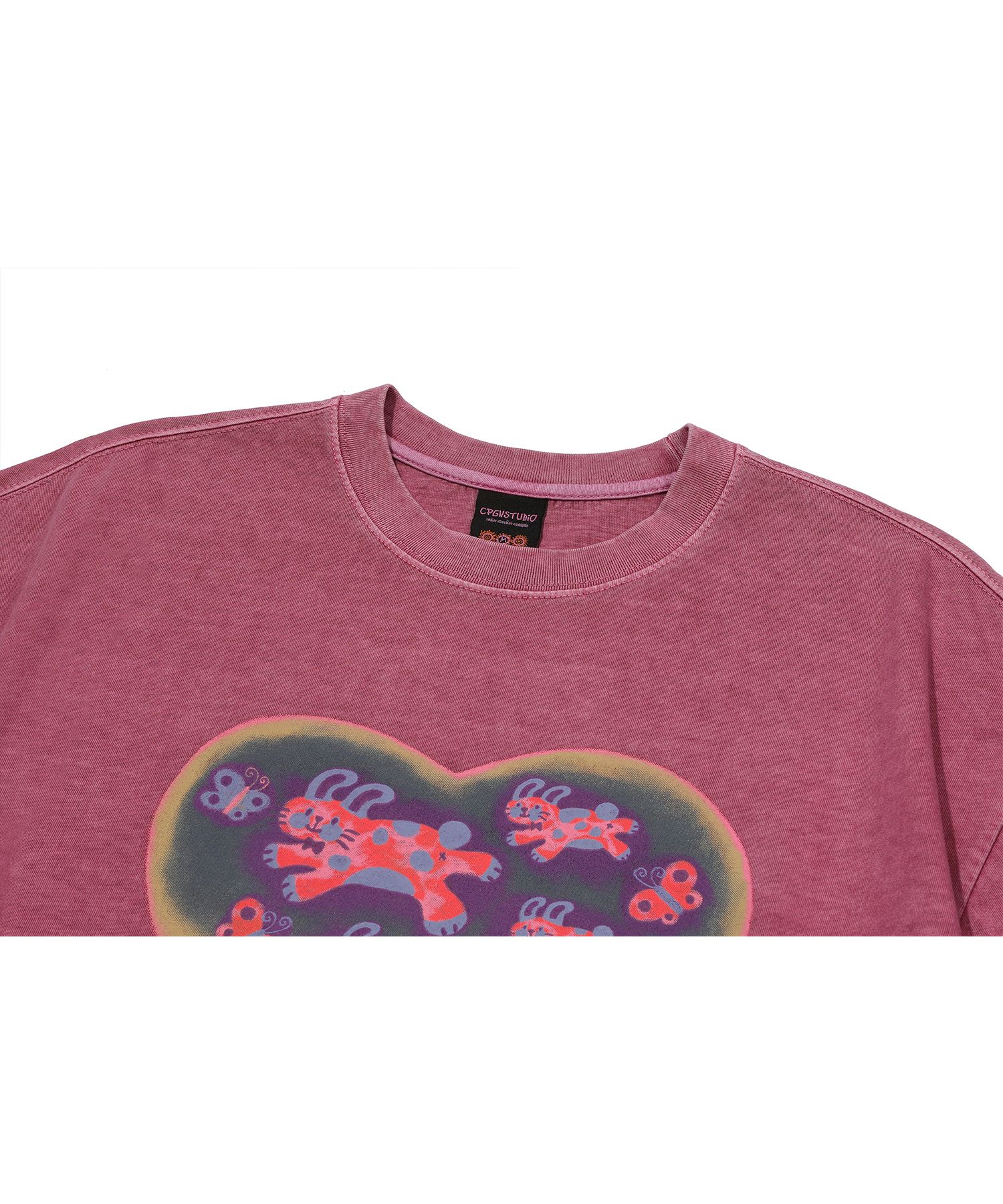 MUSINSA | CPGN STUDIO NABITOKI Pigment Short Sleeve T-shirt
