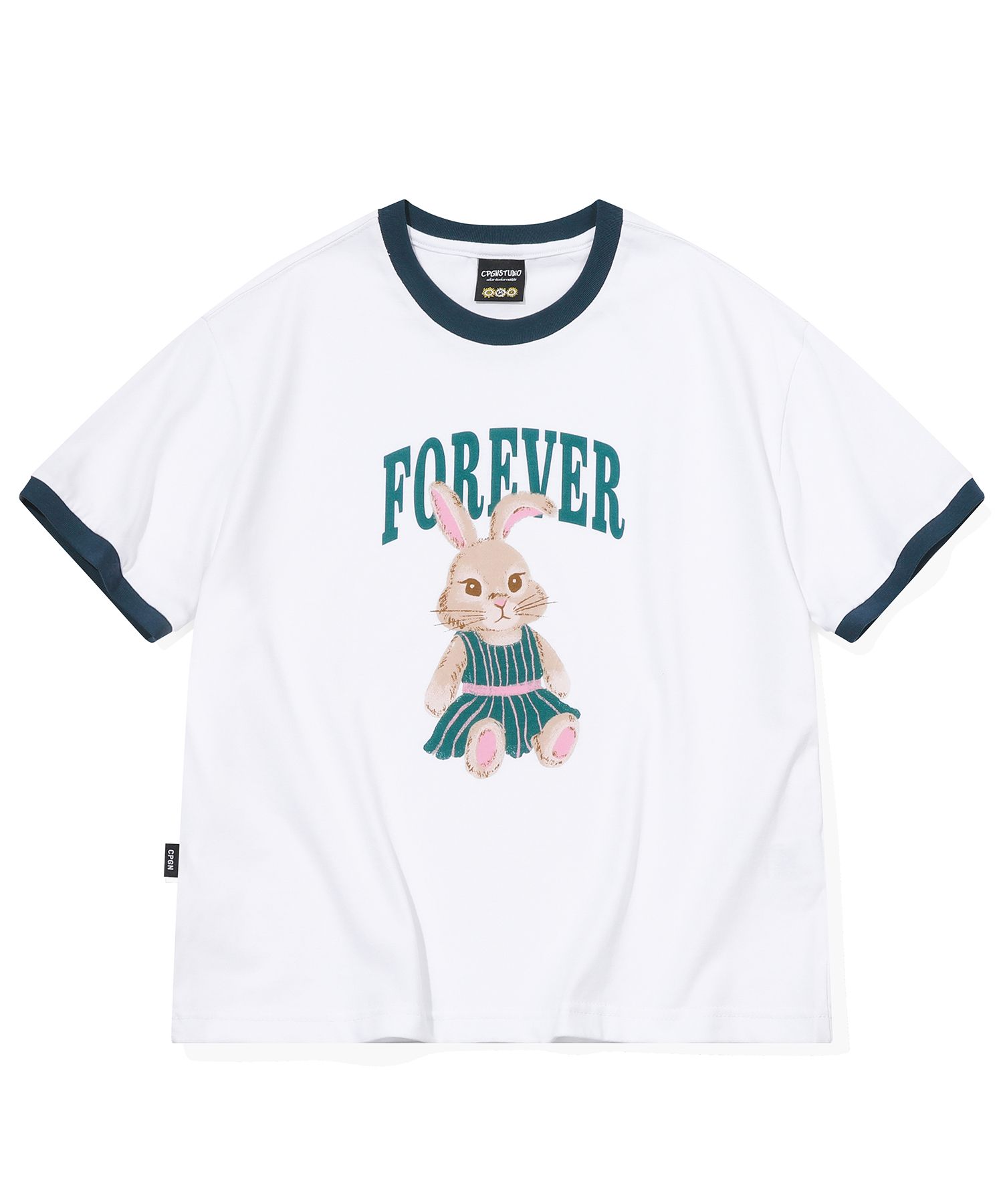 【CPGN STUDIO】25SS★ Forevernie CROP Ringer Tee MUSINSA | CPGN STUDIO Forevery CROP Ringer Tea White