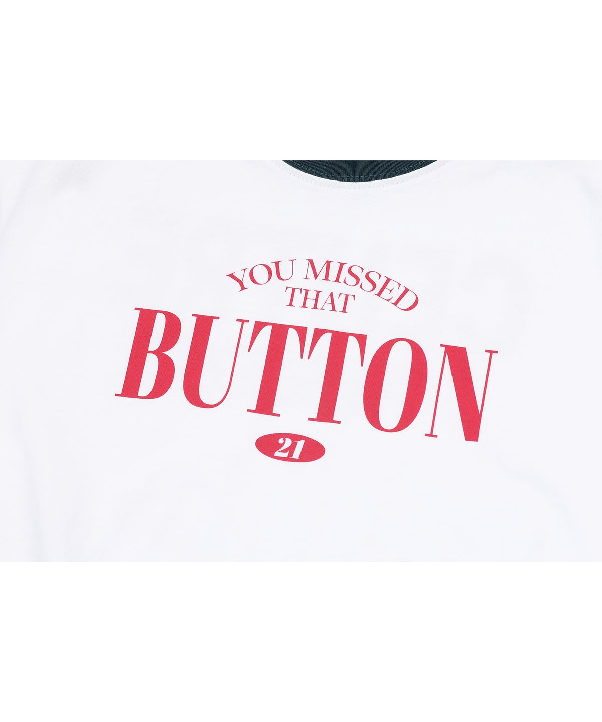 꼼파뇨(CPGN STUDIO) BUTTON CROP 링거티 화이트