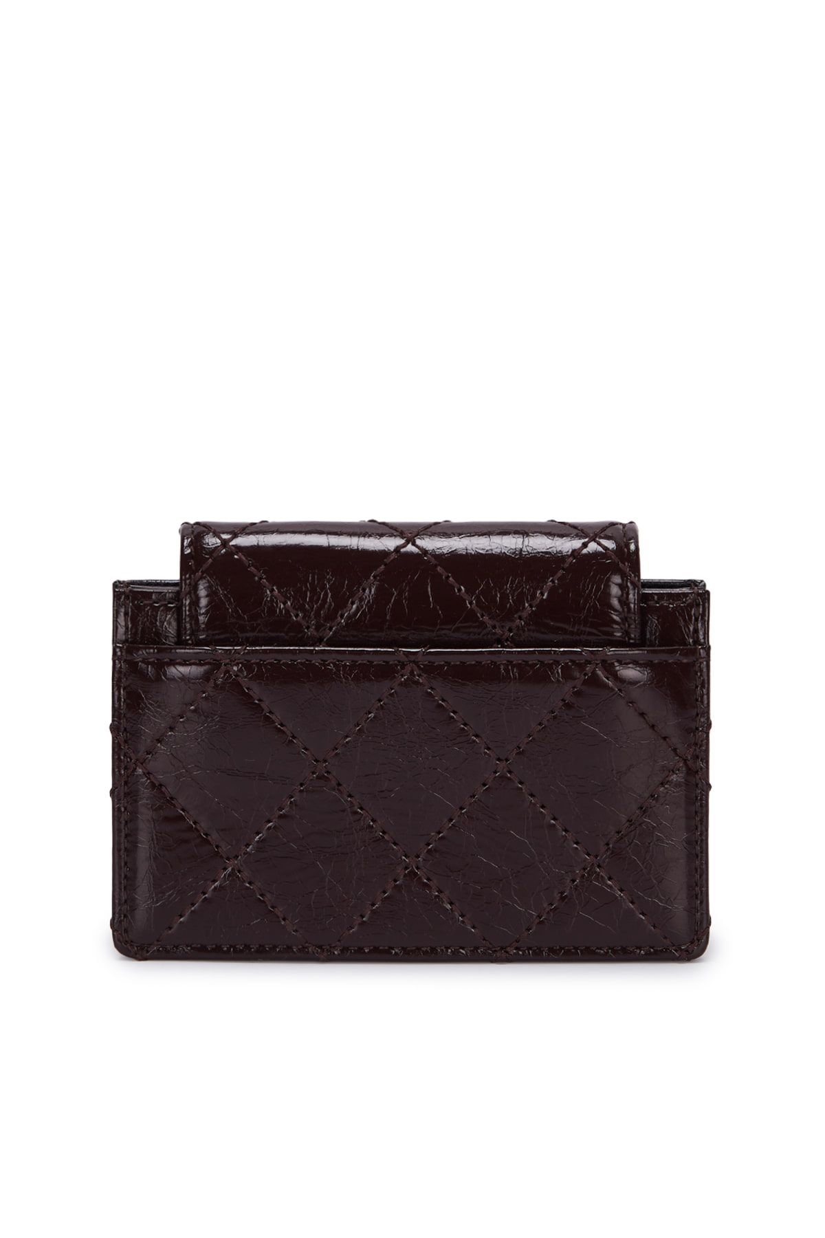 折りたたみ財布 [Matin Kims]QUILTING ACCORDION WALLET - WHITE /BLACK /BEIGE MATIN KIM ACCORDION WALLET IN WHITE – SeoulSeoul