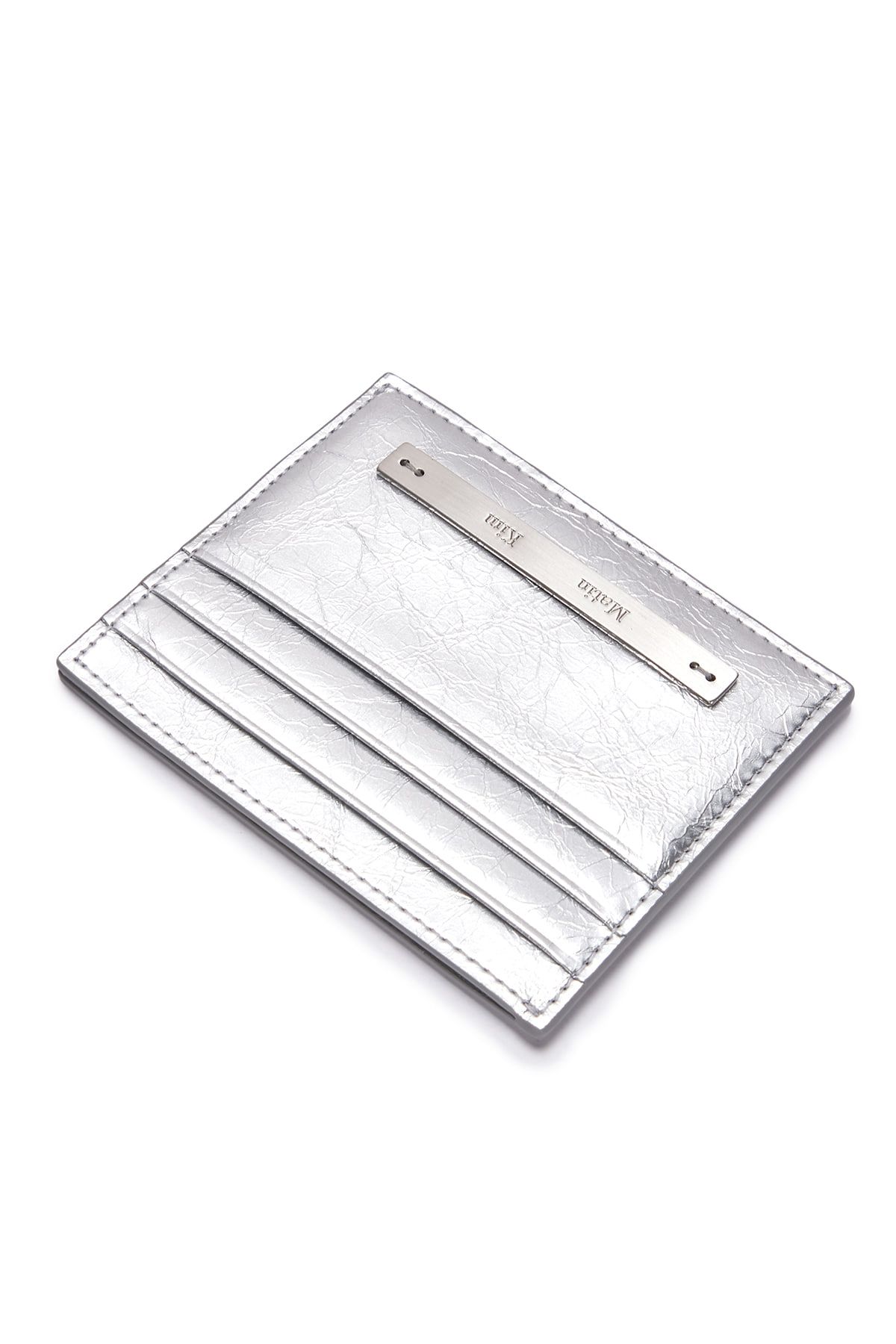 MUSINSA | MATIN KIM SLIM METAL CARD HOLDER IN SILVER