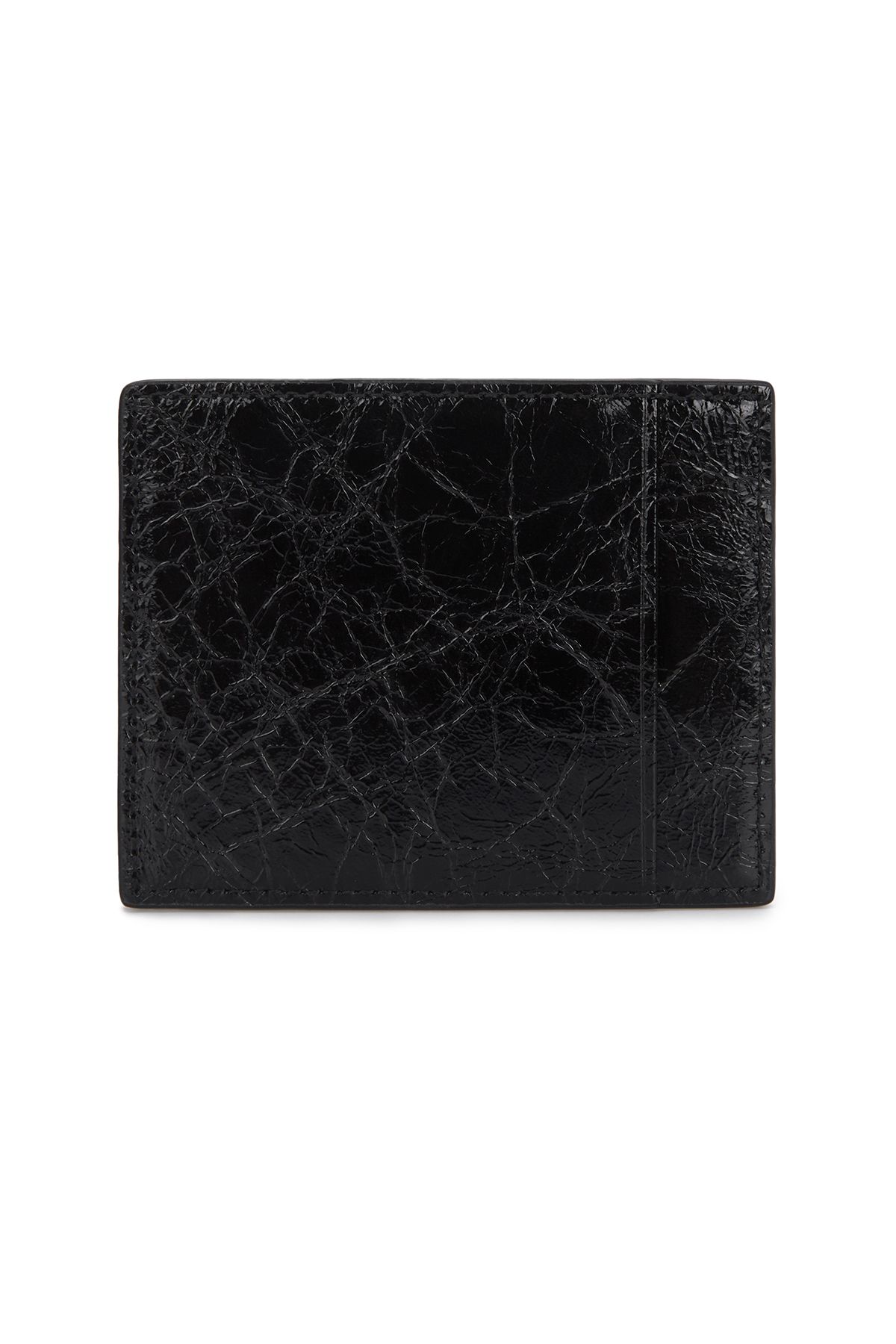 MUSINSA | MATIN KIM GLOSSY SLIM METAL CARD HOLDER IN BLACK