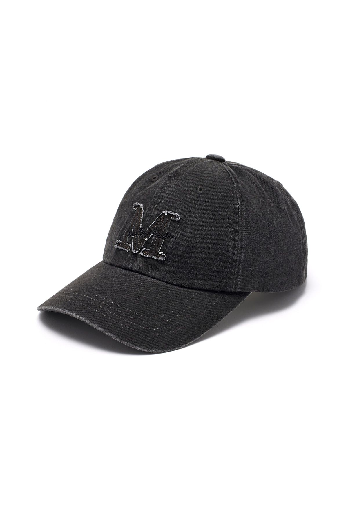 MATIN KIM ■ MATIN VOLUME LOGO BALL CAP MUSINSA | MATIN KIM MATIN VOLUME LOGO BALL CAP IN BLACK