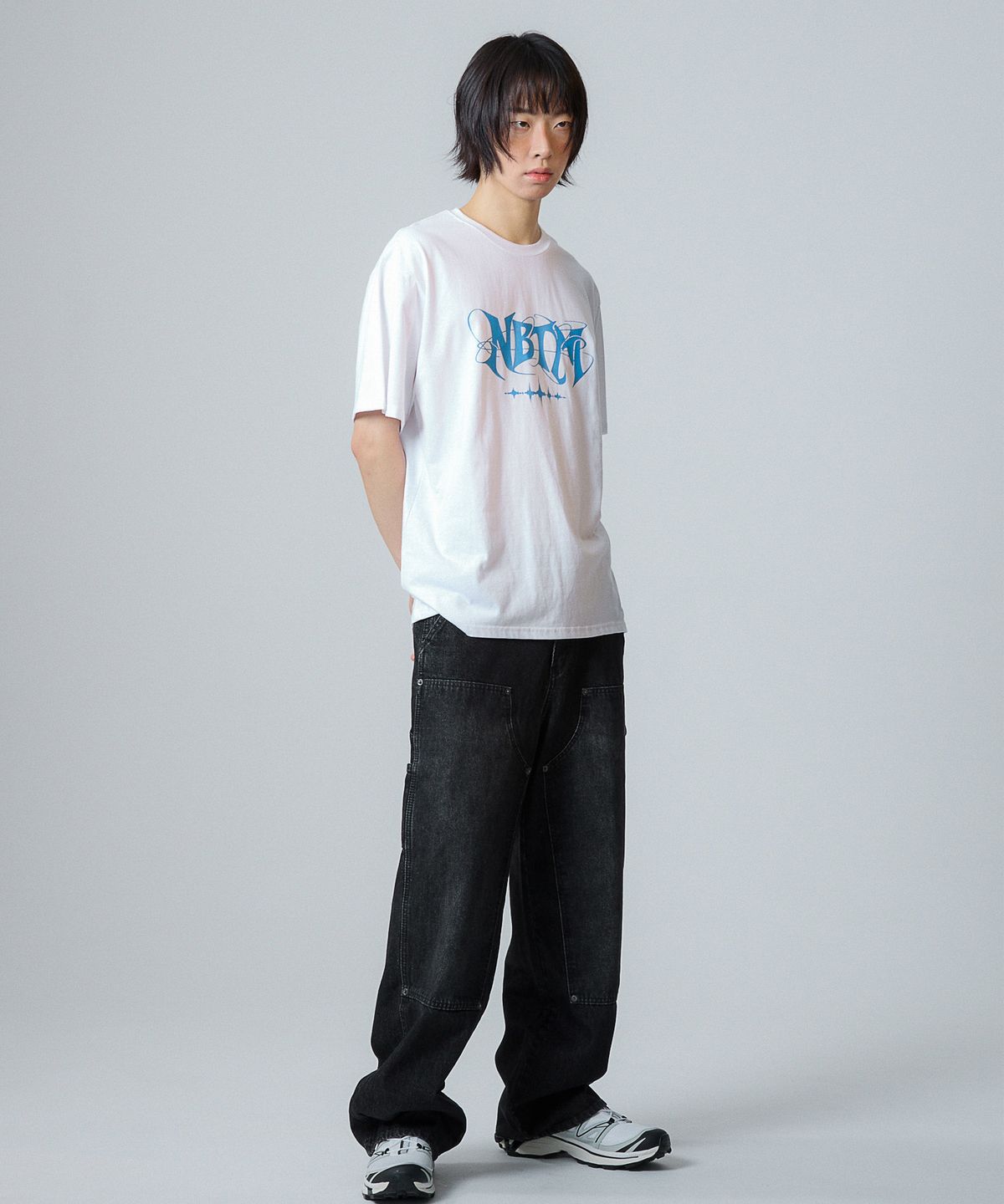 낫띵이즈베럴댄미(NOTHINGISBETTERTHANME) GALAXY LOGO TEE_white