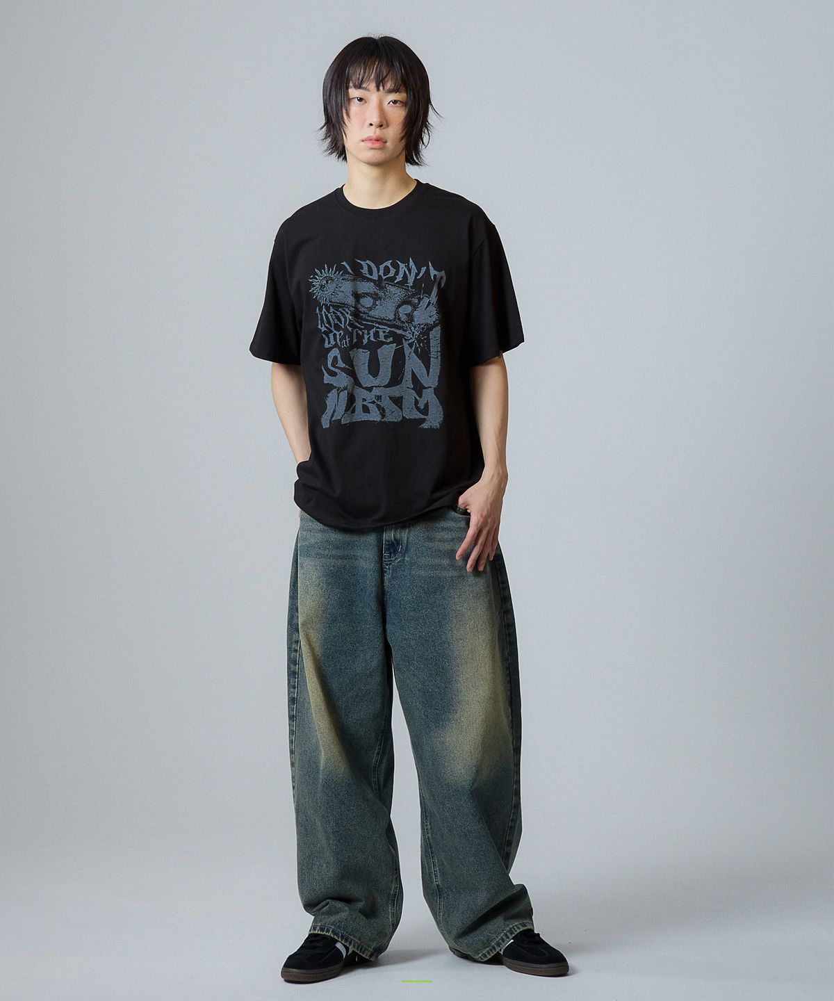 낫띵이즈베럴댄미(NOTHINGISBETTERTHANME) SUN ARTWORK TEE_black