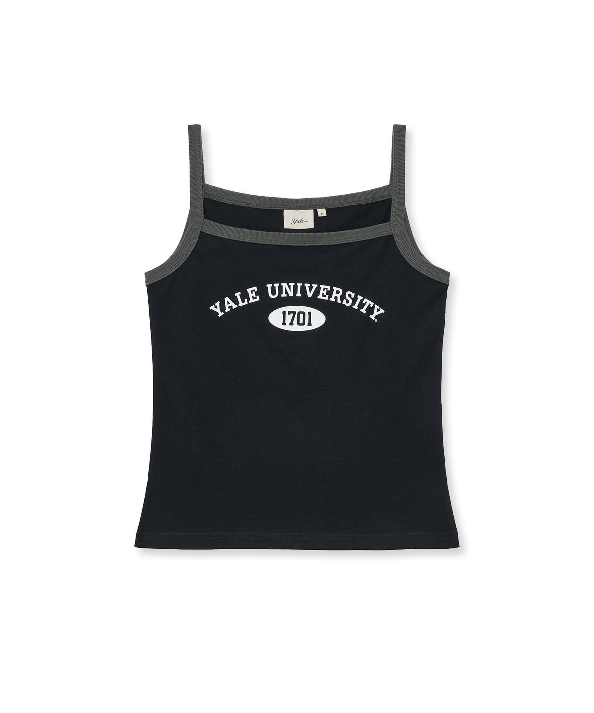 예일(YALE) 우먼즈 1701 로고 스포츠 탱크탑_블랙