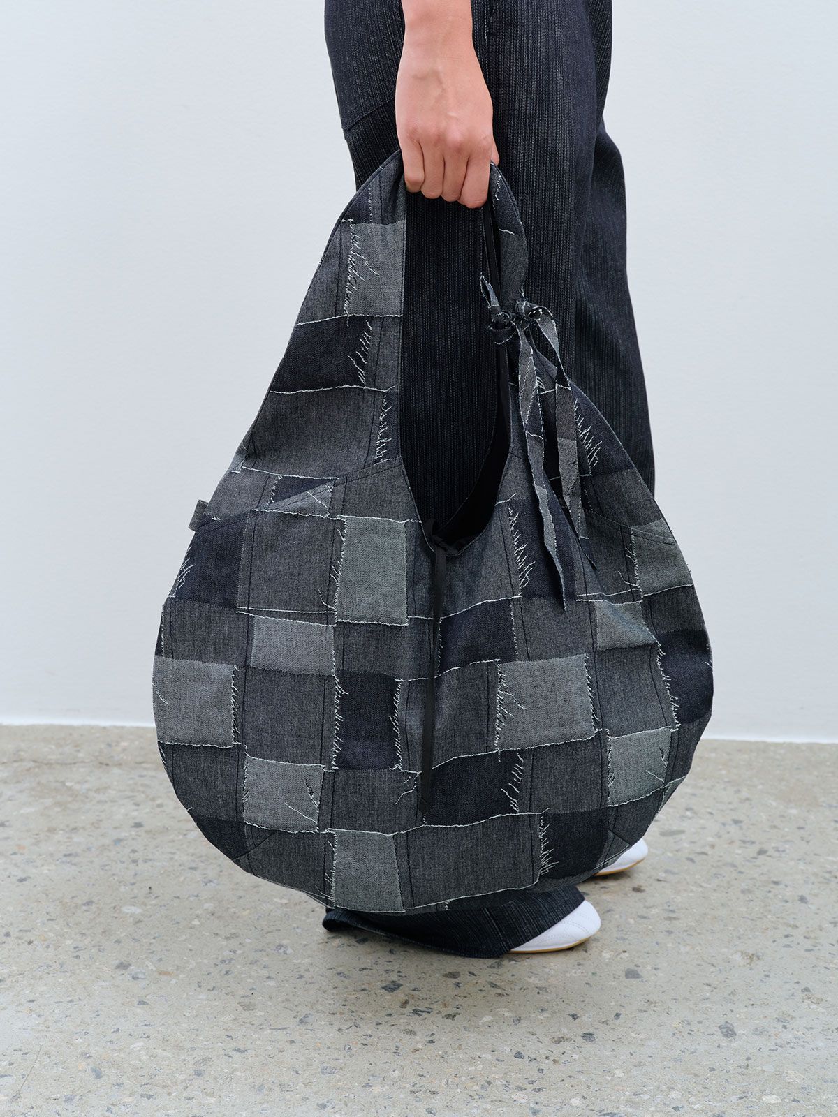 콥키노(KOBKINO) PATCHWORK DENIM BAG