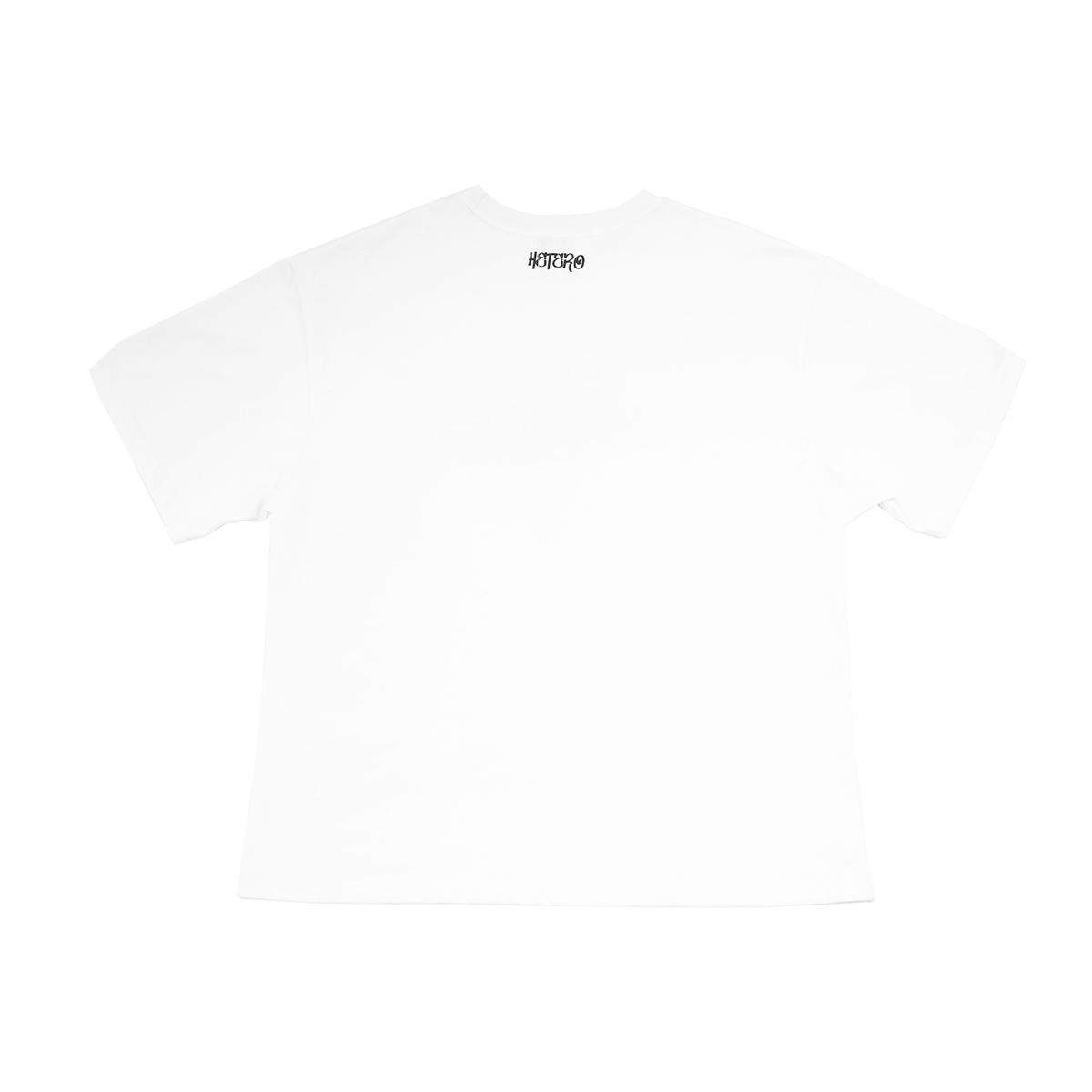 헤테로(HETERO) Serpent Logo Oversized T-shirt (White)