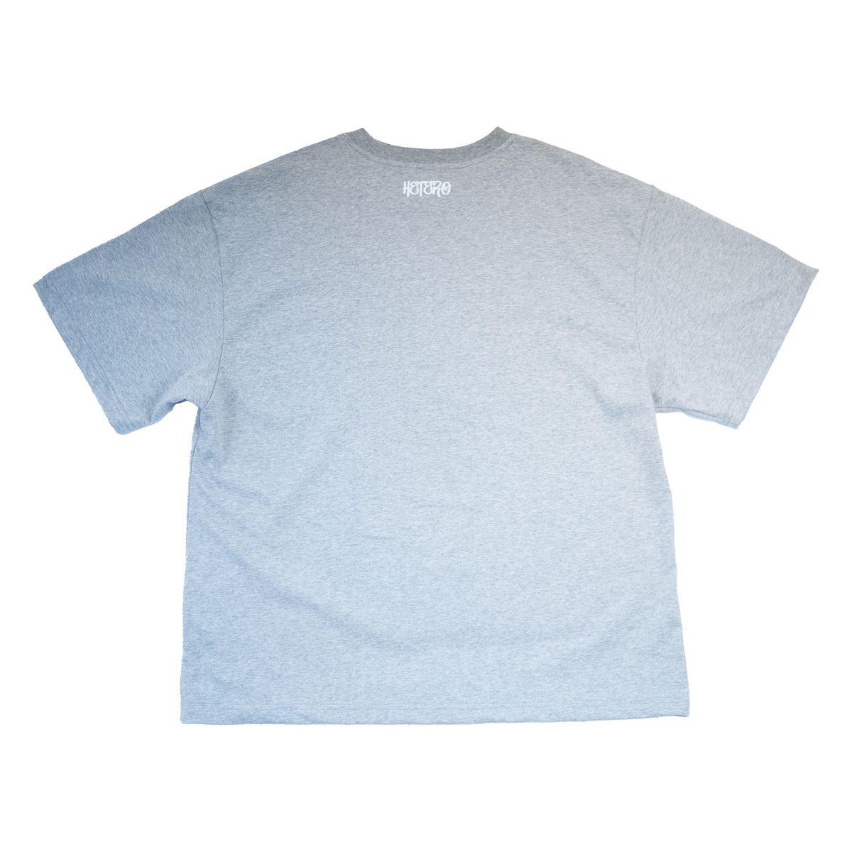 헤테로(HETERO) Serpent Logo Oversized T-shirt (Melange Gray)