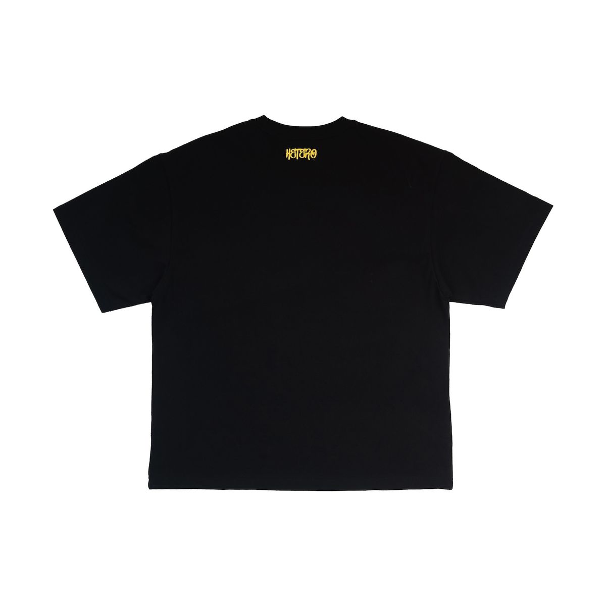 헤테로(HETERO) HTR Flame Oversized T-shirt (Black)