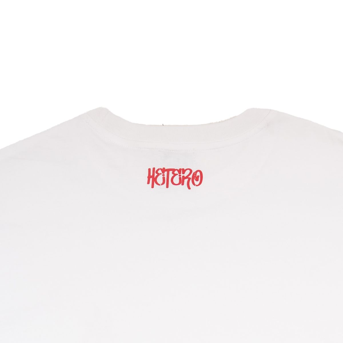 헤테로(HETERO) HTR Flame Oversized T-shirt (White)