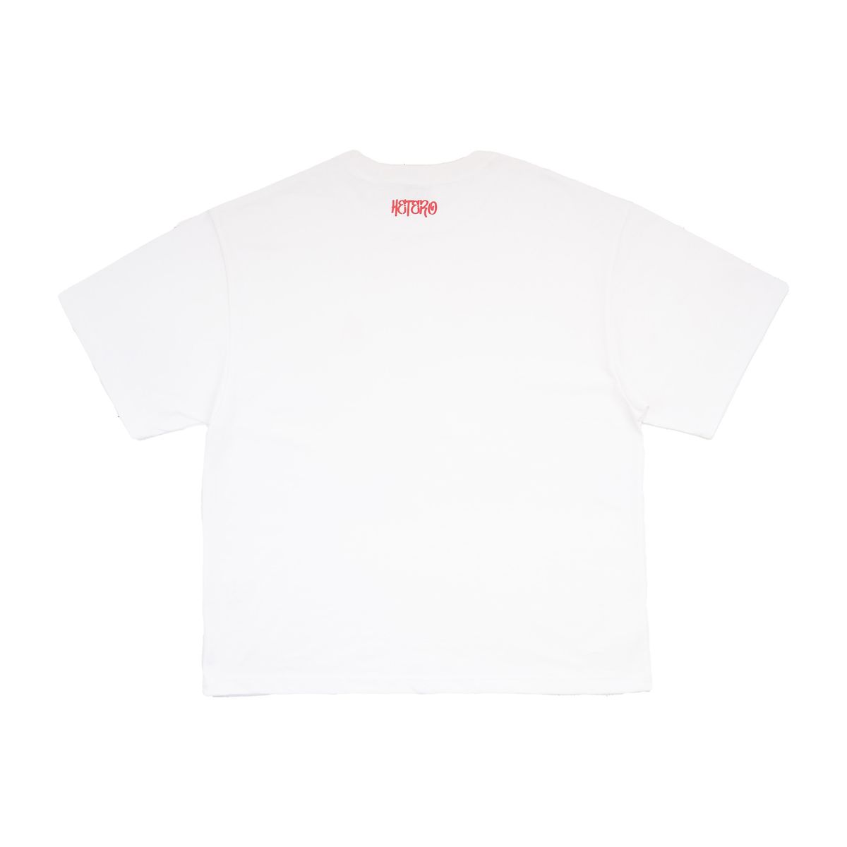 헤테로(HETERO) HTR Flame Oversized T-shirt (White)