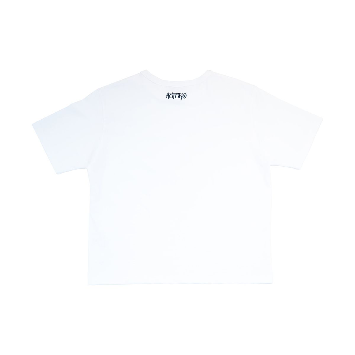헤테로(HETERO) Basic Shrunken T-shirt (White)