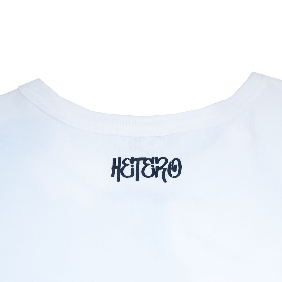 헤테로(HETERO) Basic Shrunken T-shirt (White)