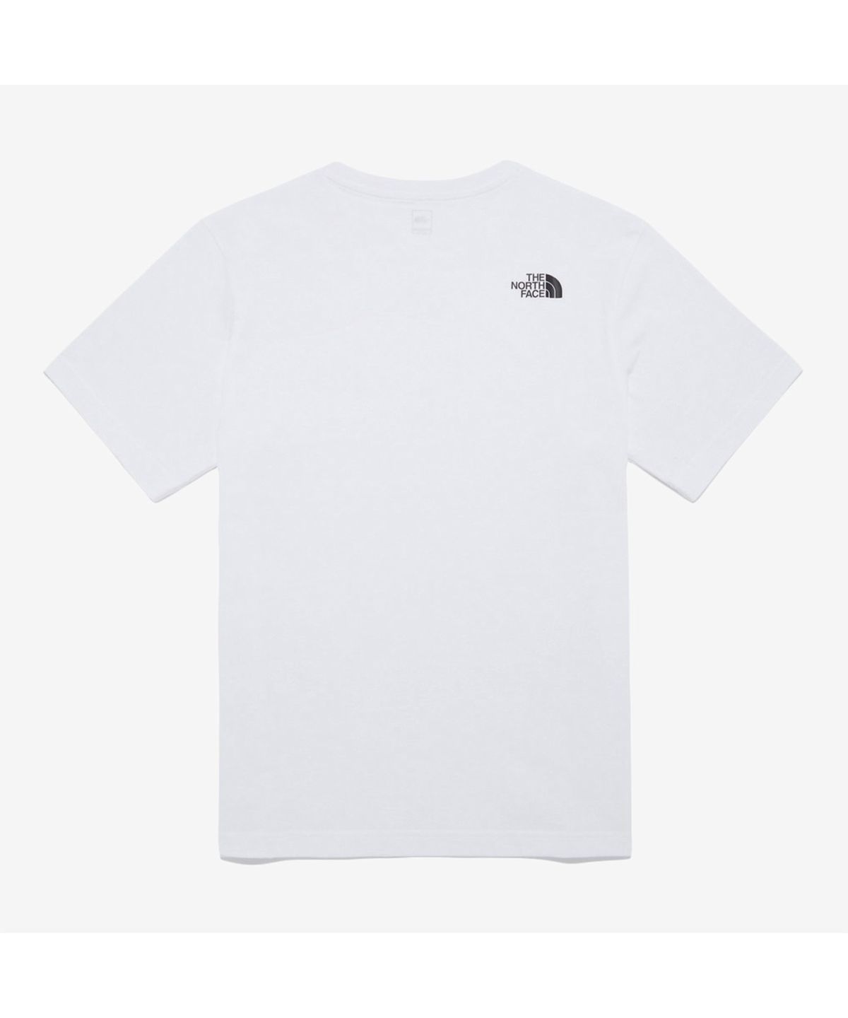 노스페이스(THE NORTH FACE) NT7UR05B 남성 코튼 베이직 반팔 티셔츠 WHITE