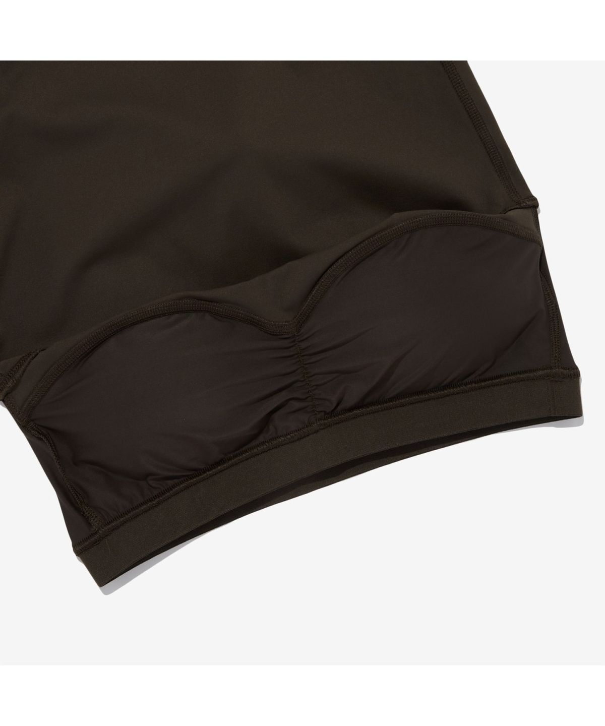 노스페이스(THE NORTH FACE) NU9ER36B 여성 스웨이 세미 크롭 티셔츠 CHOCOLATE
