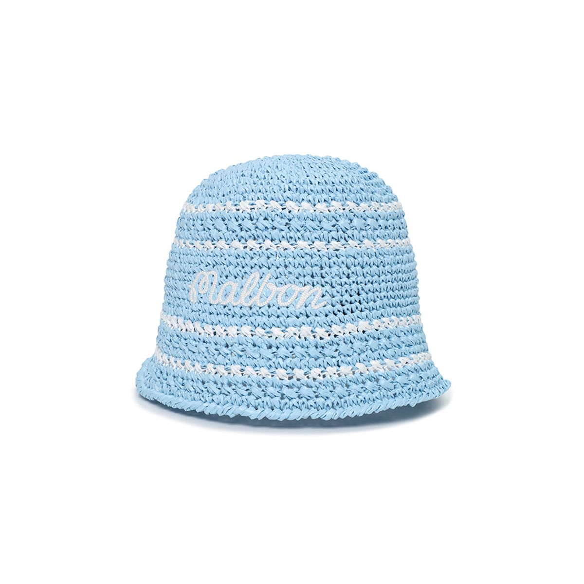 말본 골프(MALBON GOLF) 라피아 버킷햇 BLUE (WOMAN)