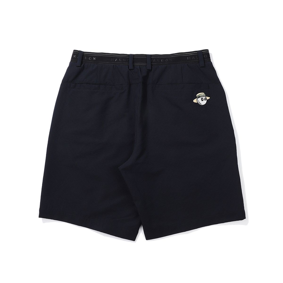말본 골프(MALBON GOLF) 서머 시어서커 반바지 NAVY (MAN)