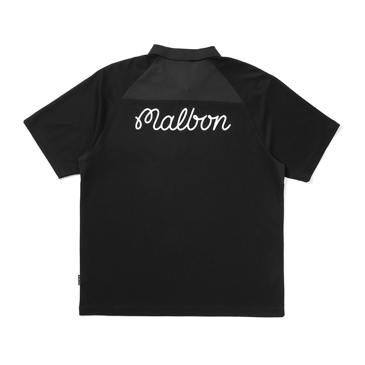 말본 골프(MALBON GOLF) 메쉬 믹스 테크 티셔츠 BLACK (MAN)