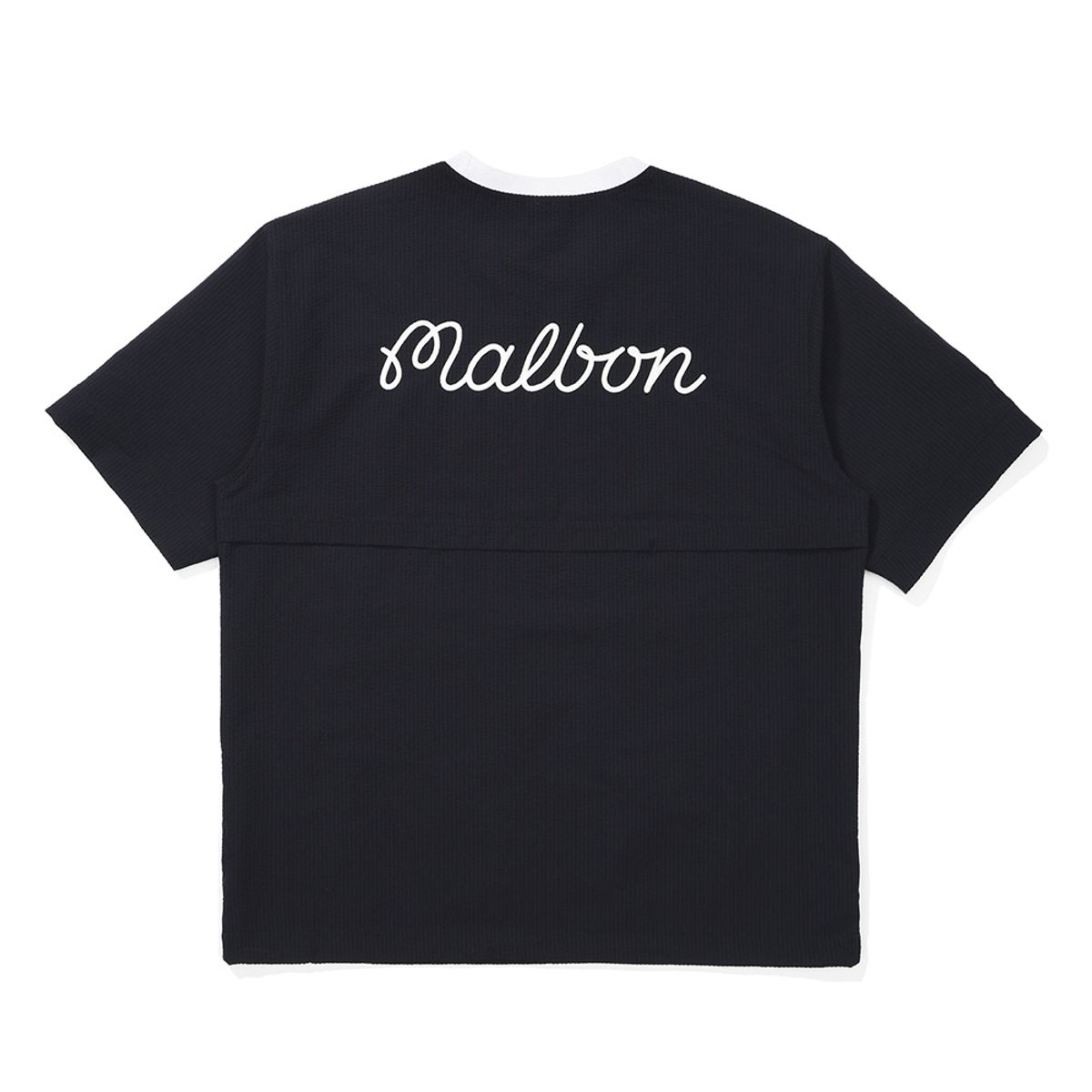 말본 골프(MALBON GOLF) 시어서커 피스테 NAVY (MAN)