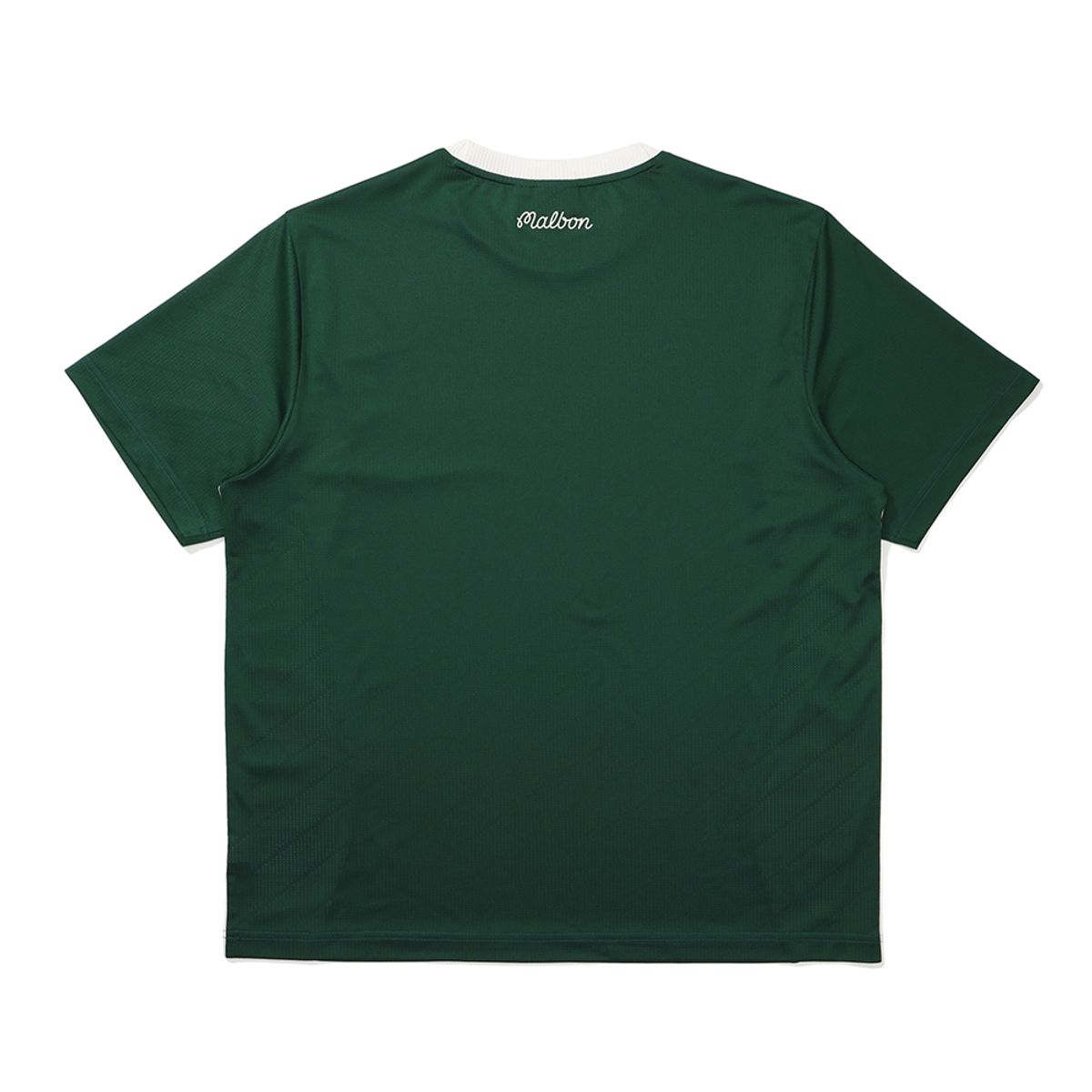 말본 골프(MALBON GOLF) 메쉬 자카드 라운드 티셔츠 GREEN (MAN)