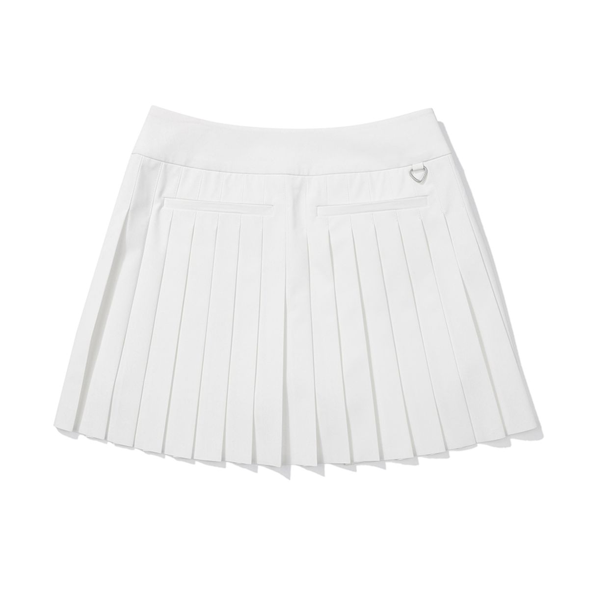 말본 골프(MALBON GOLF) 백 플리츠 스커트 OFF WHITE (WOMAN)