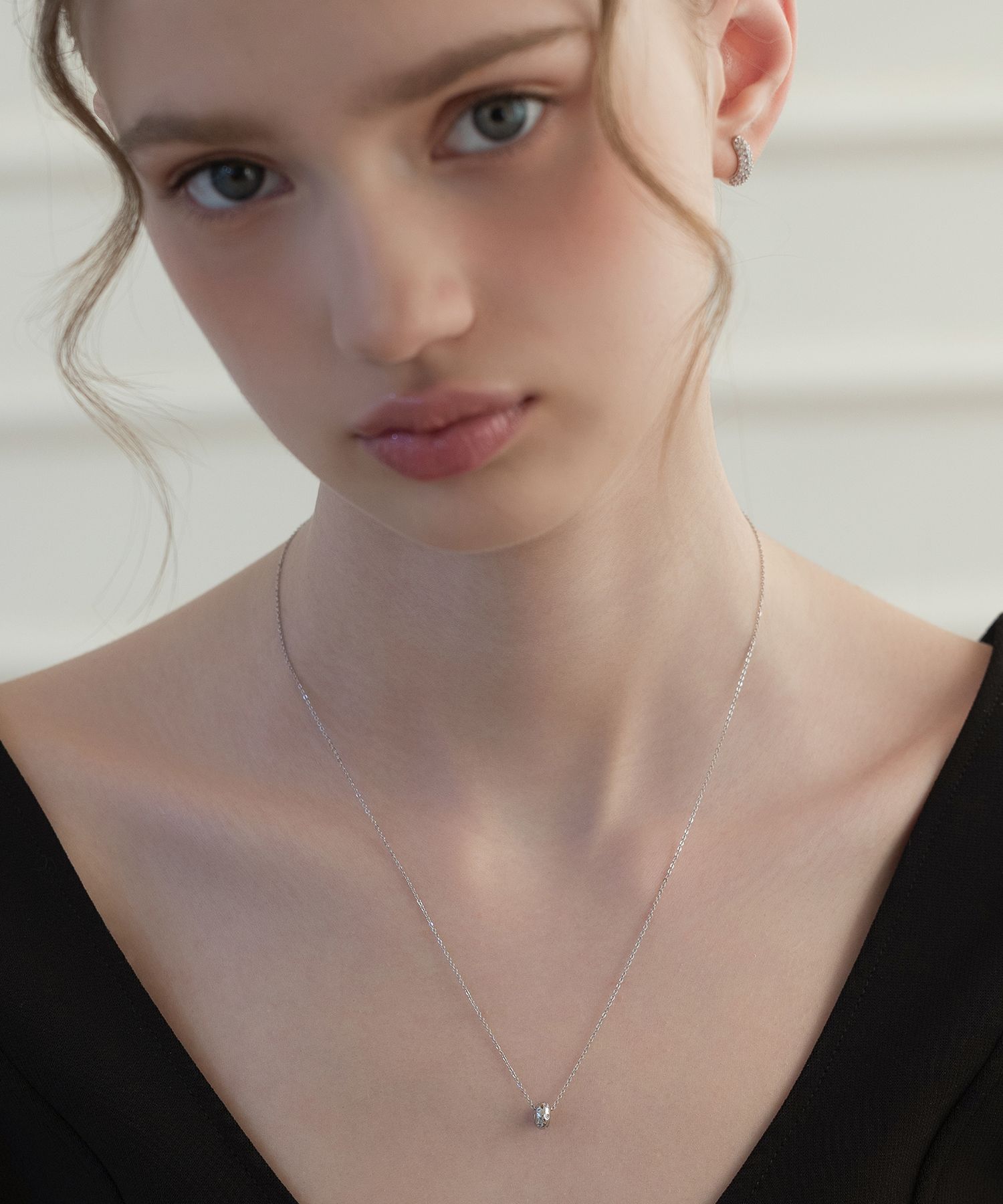 【TATIANA】(Silver925) Stella Dot Pendant Necklace 韓国発 MUSINSA公式 | TATIANA (Silver 925) Stella Dot Pendant