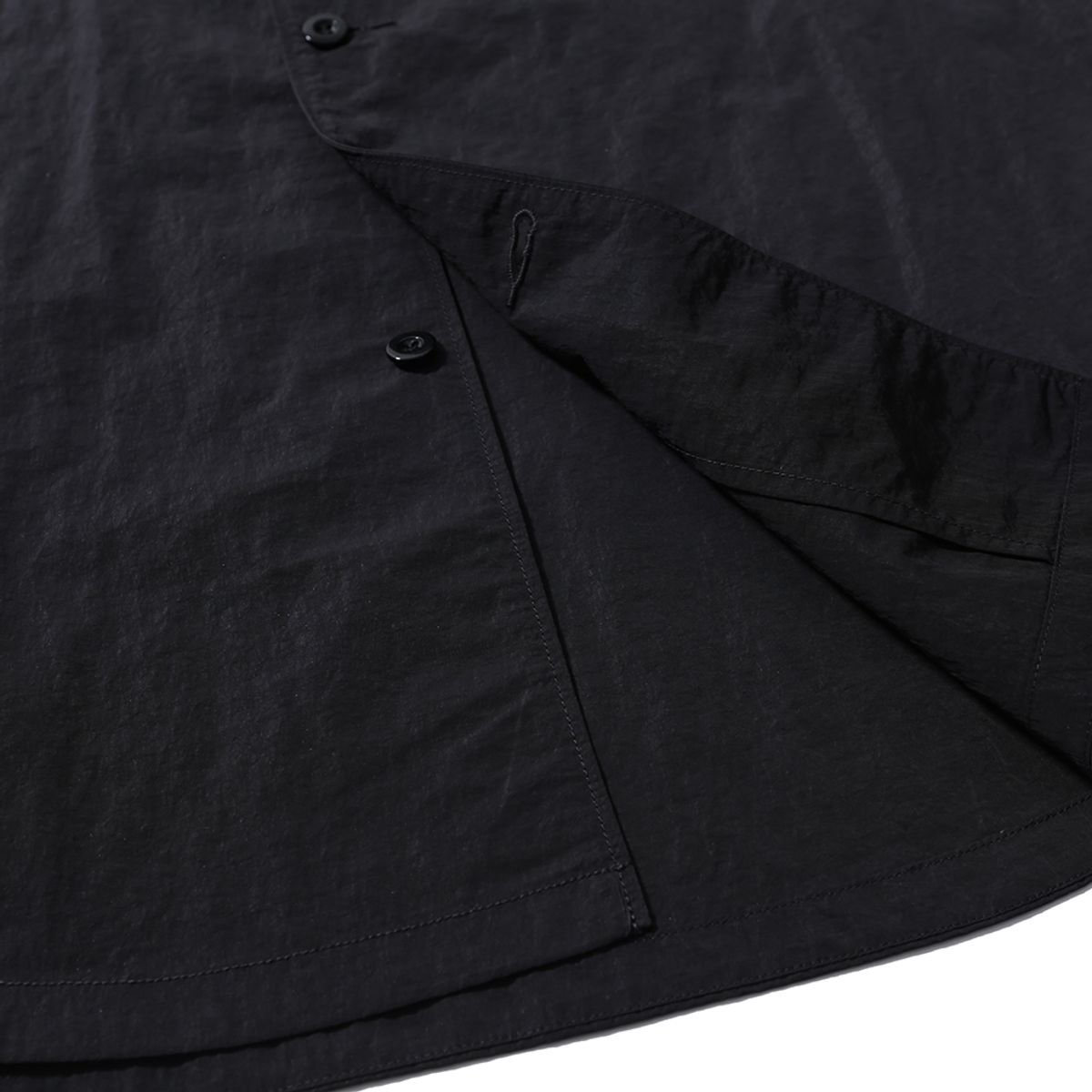 모이프(MOIF) [SS25] WEEKEND HALF SHIRT / BLACK