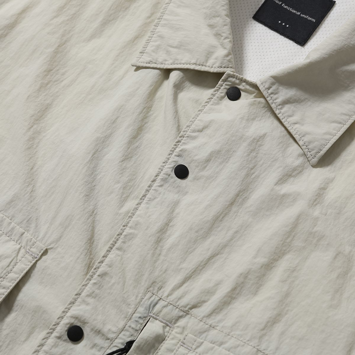 모이프(MOIF) [SS25] HIKER HALF SHIRT / MAYO