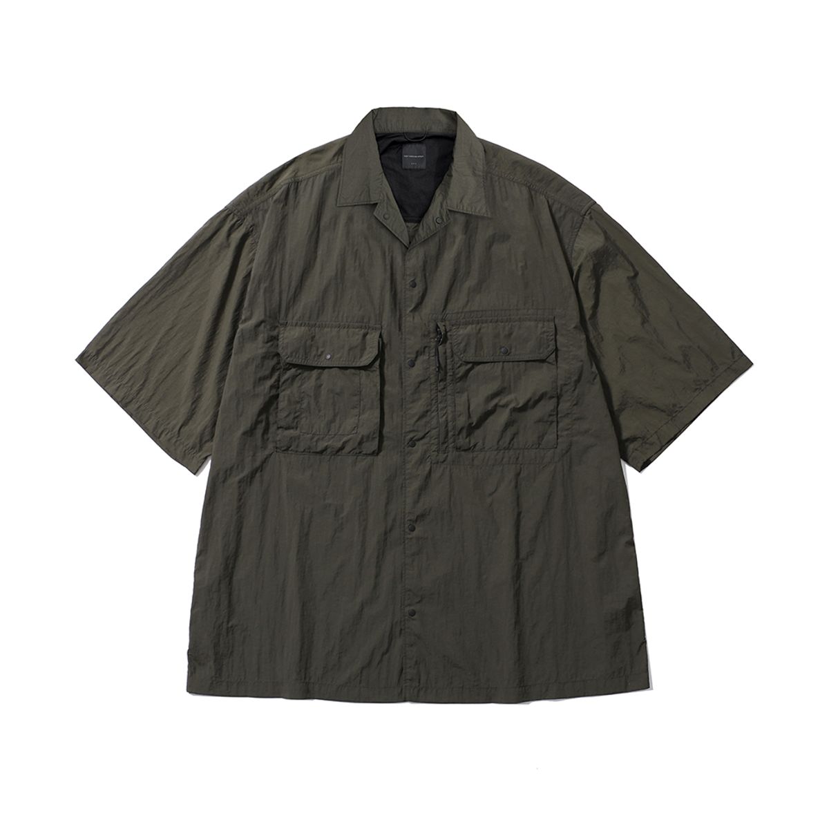 모이프(MOIF) [SS25] HIKER HALF SHIRT / OLIVE BROWN