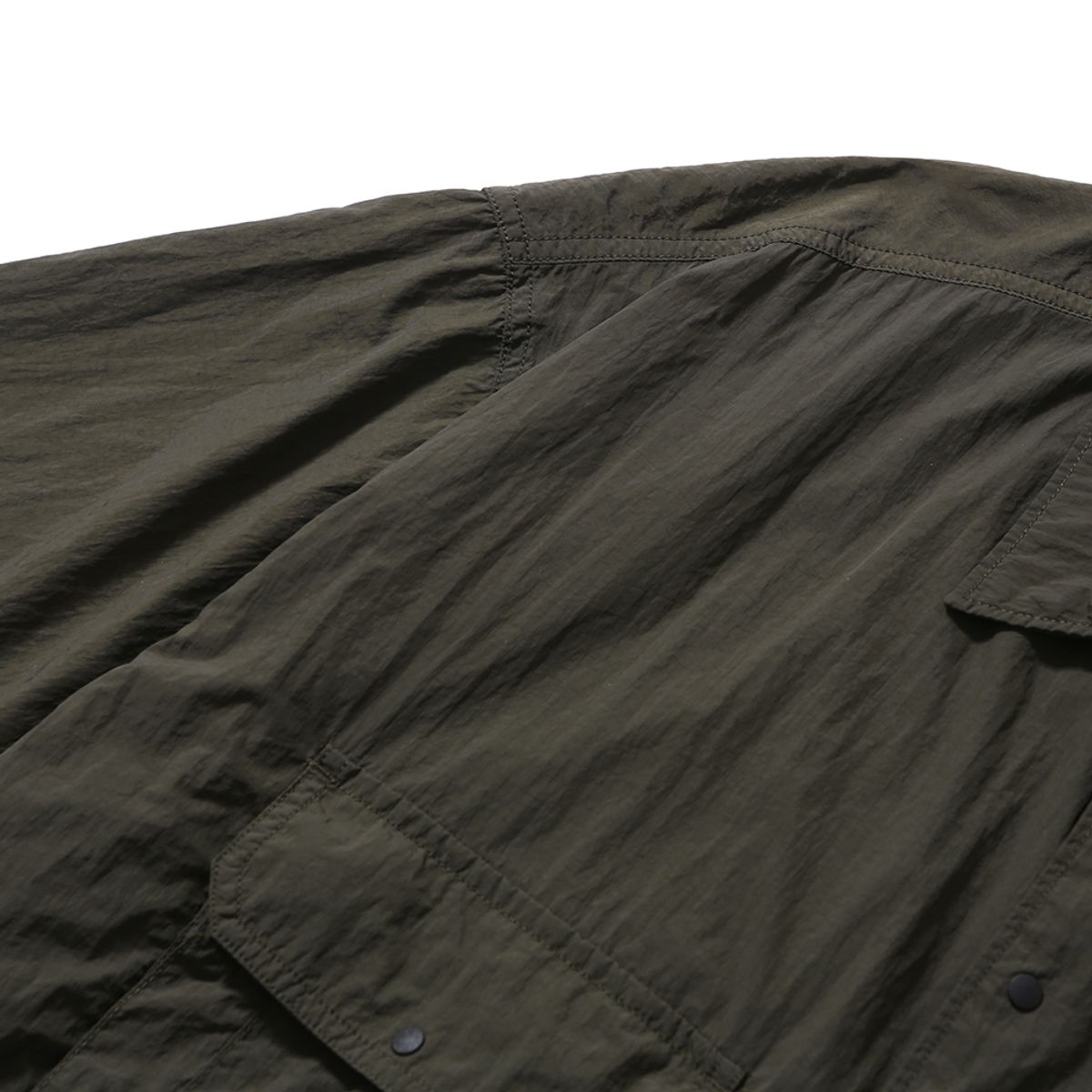 모이프(MOIF) [SS25] HIKER HALF SHIRT / OLIVE BROWN